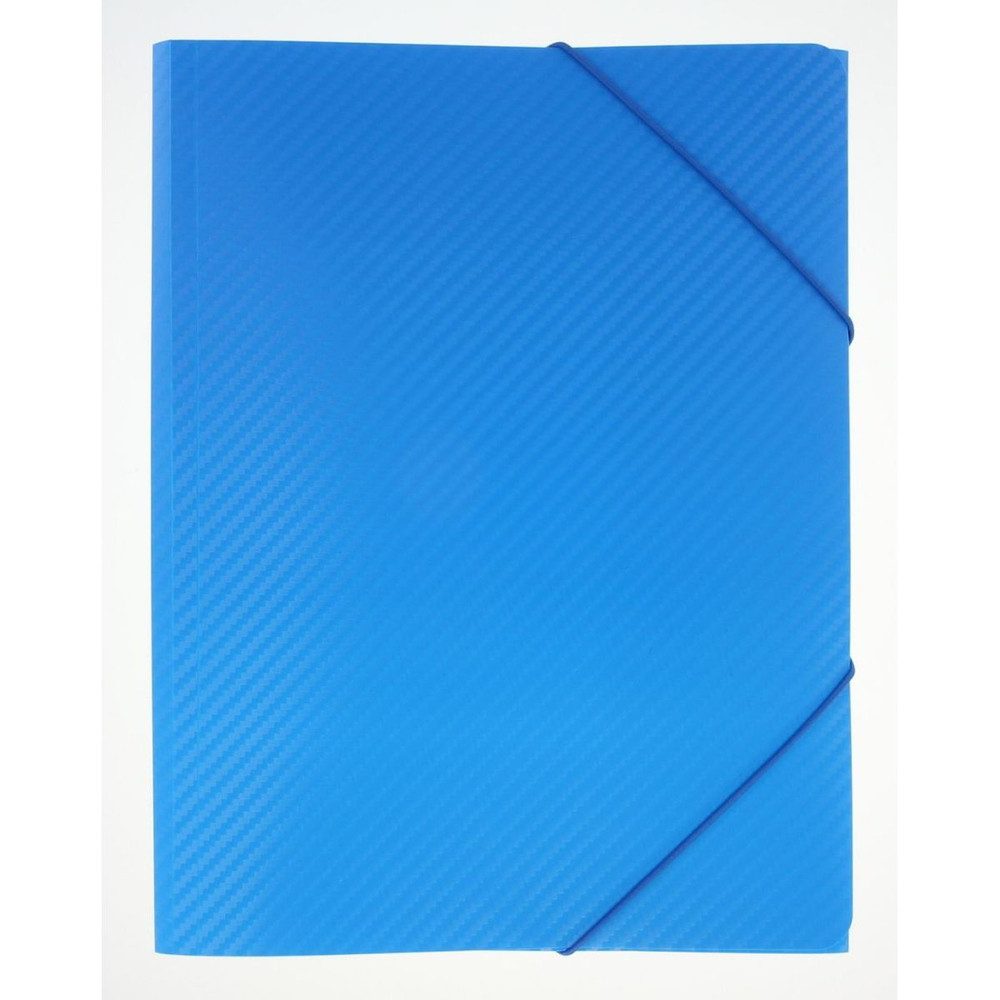 Schreibmappe Eckspanner blau - DIN-A4
