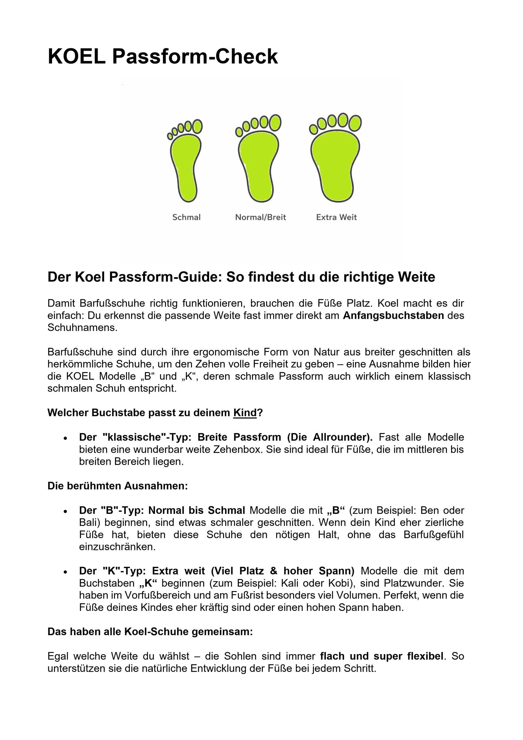 KOEL RAMI Barfußschuh Bordo