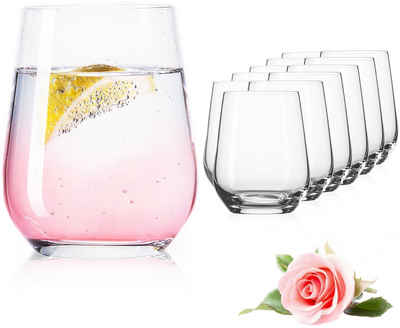 IMPERIAL glass Glas Trinkgläser, Glas, (max. 450ml) Getränkeglas Wassergläser Saftgläser Whiskeygläser