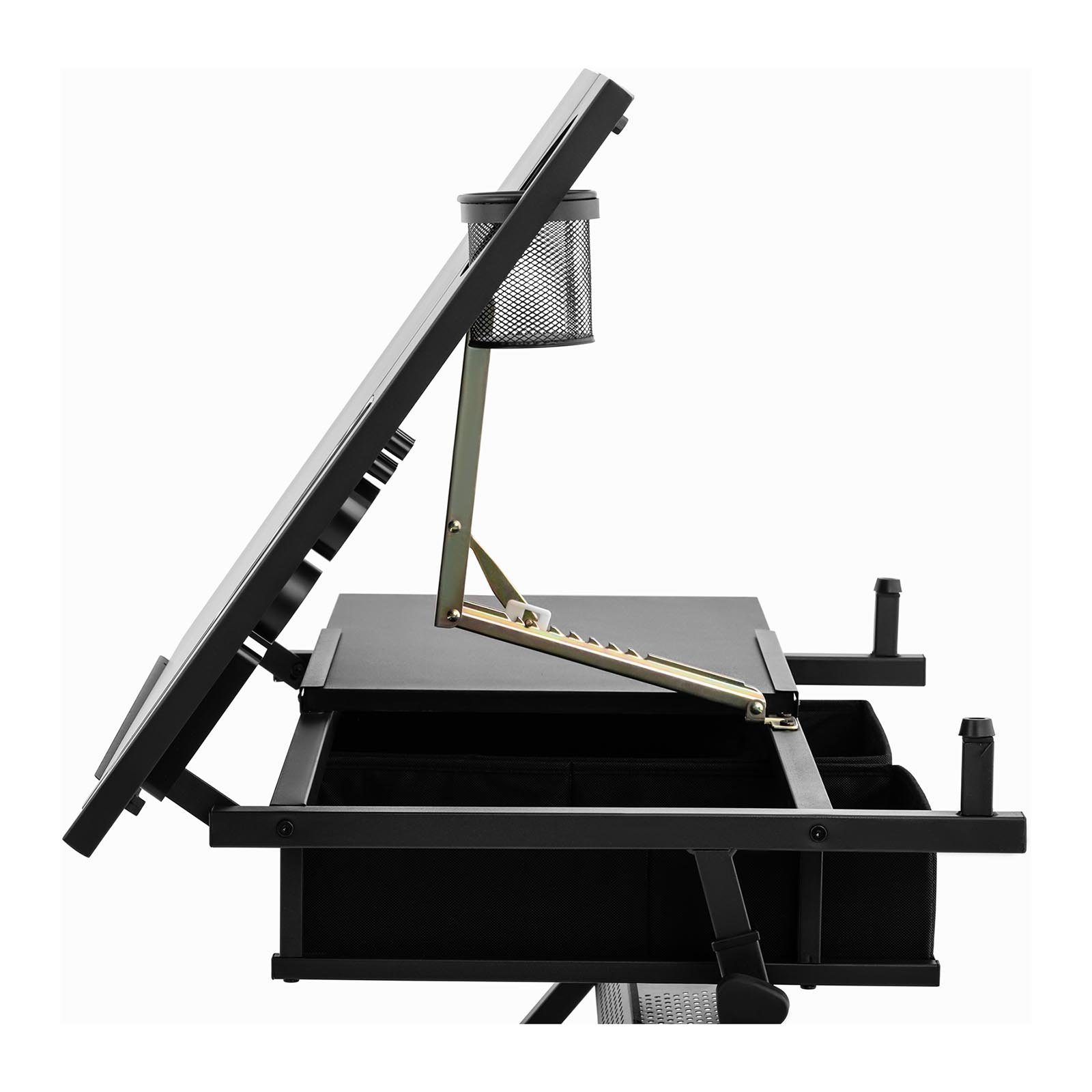neig- Architektentisch Schreibtisch Zeichentisch und höhenverstellbar Arbeitstisch Fromm&Starck
