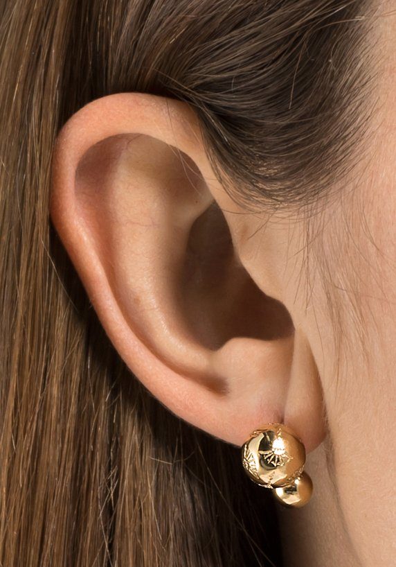 JOOP! Paar Ohrstecker 2035026 gelb|goldf... JOOP! Paar Ohrstecker 2035026 gelb|goldf...