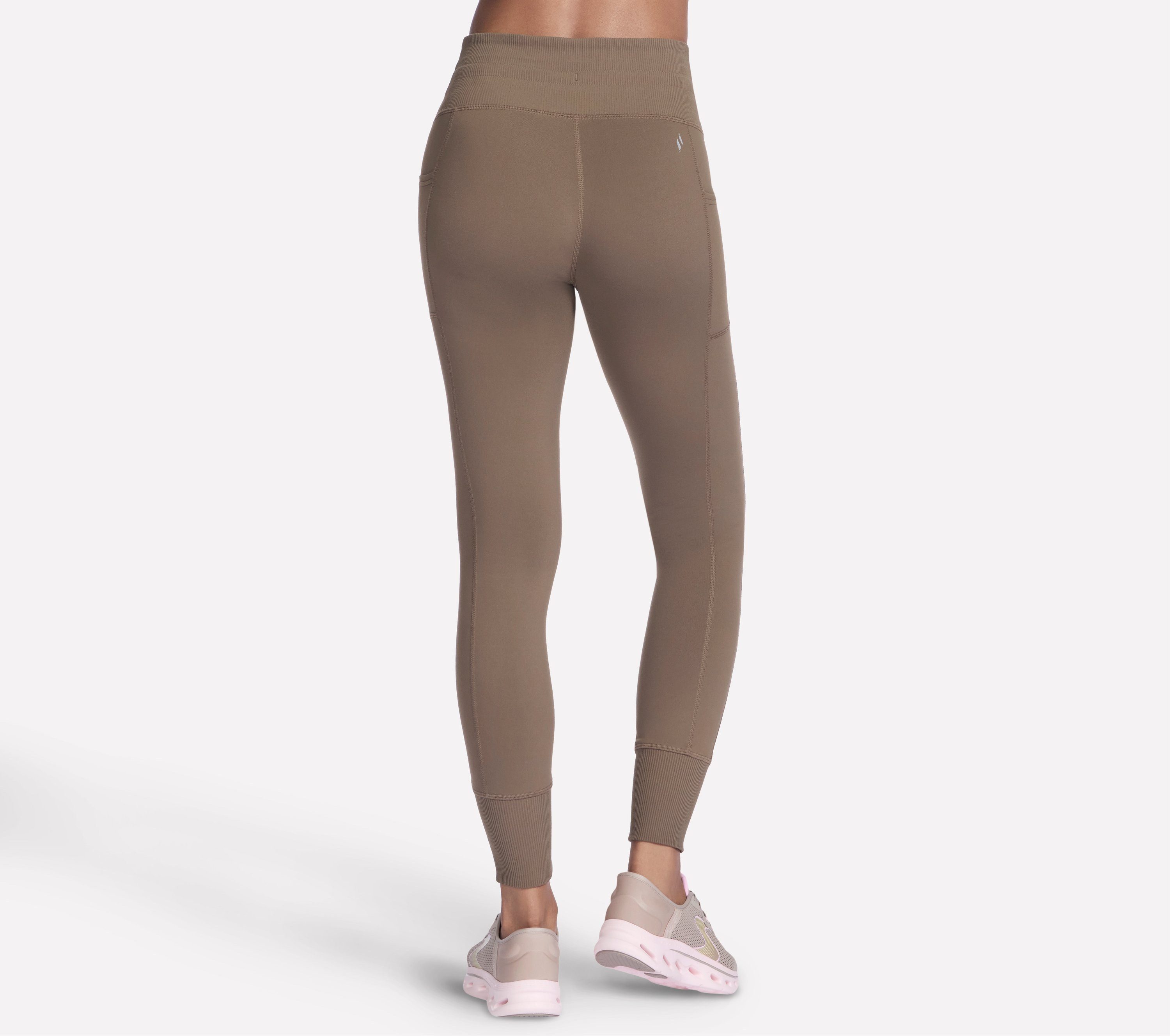 Skechers Leggings THE GOWALK RIB MIX JOGGER mit Rippdetails am Bund und an den Beinabschlüssen
