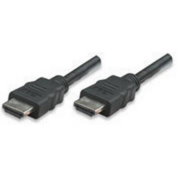 MANHATTAN High Speed HDMI-Kabel HDMI-Stecker an HDMI-Kabel, (3.00 cm), Audio Return Channel, Ultra HD (4k) HDMI