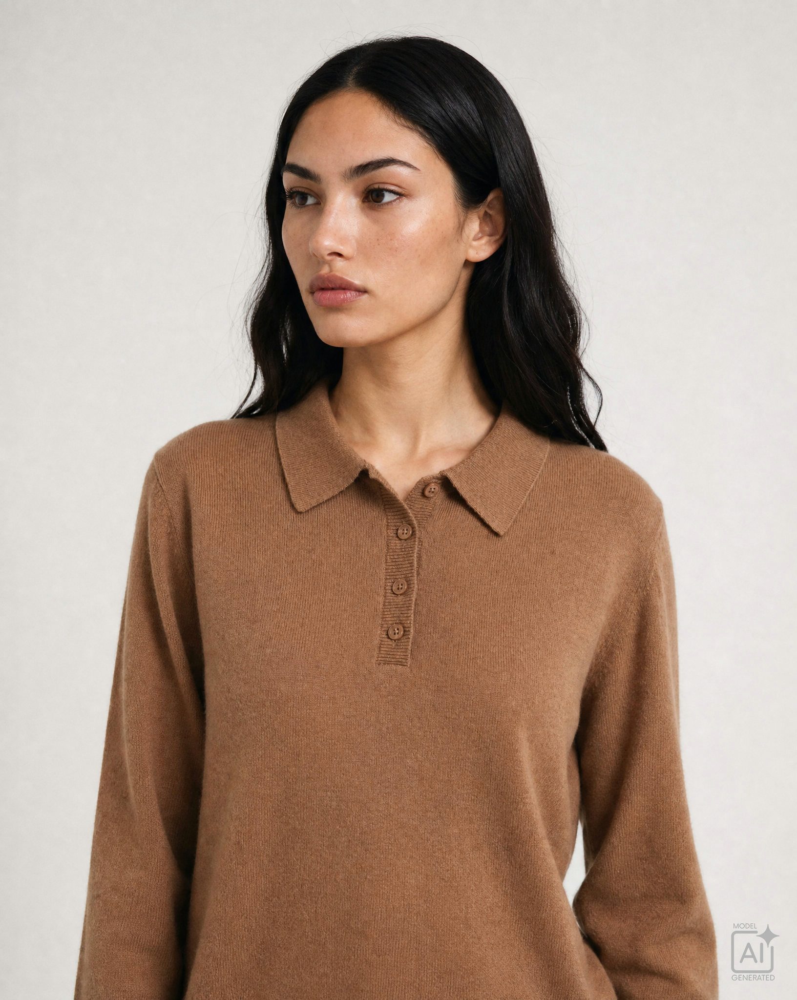 Smith & Soul Polokragenpullover mit hohem Woll-Anteil