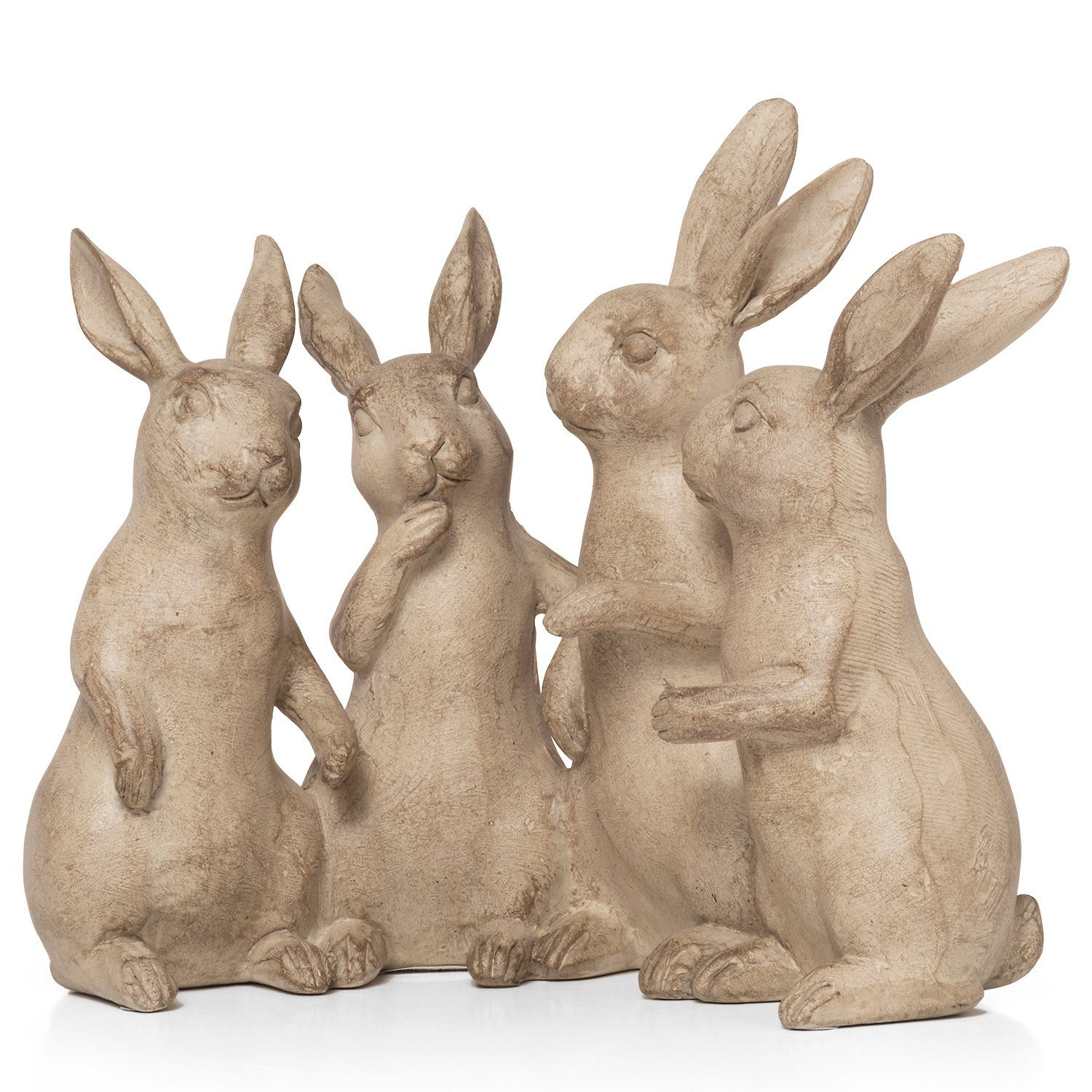 Moritz Dekofigur Dekohasen Rudel Osterhasen, Polyresin günstig online kaufen