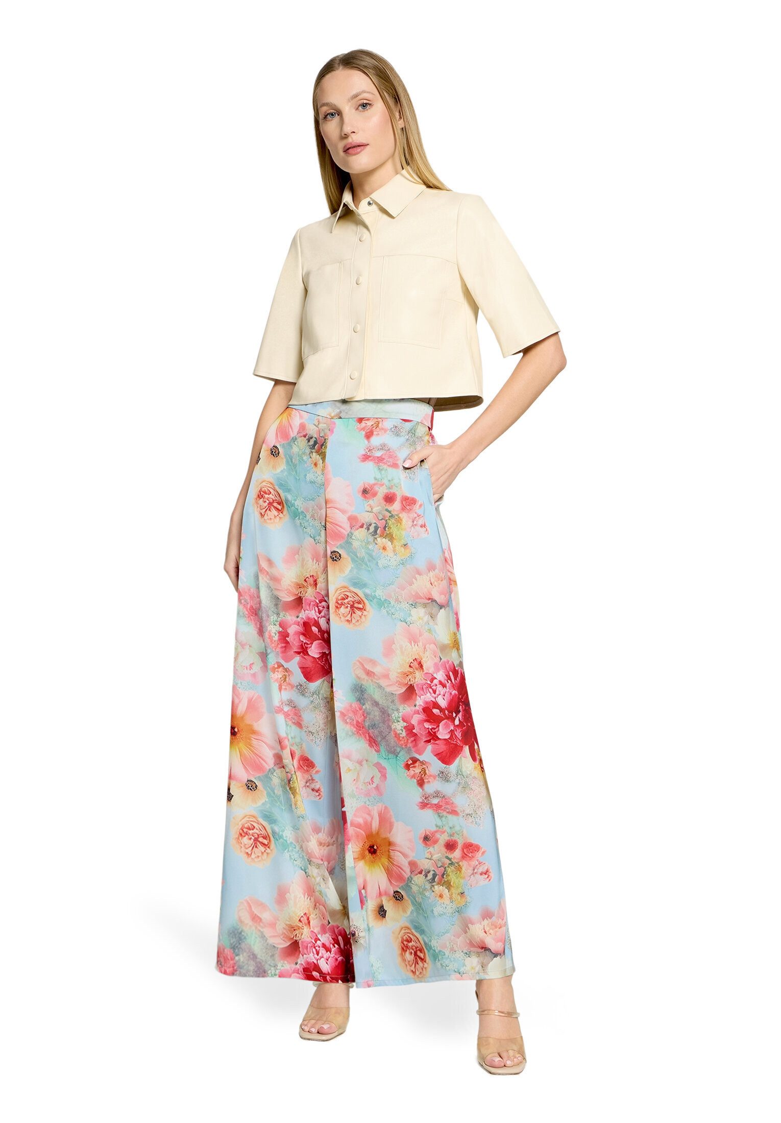 Vera Mont Marlene-Hose Damen mit Blumenprint