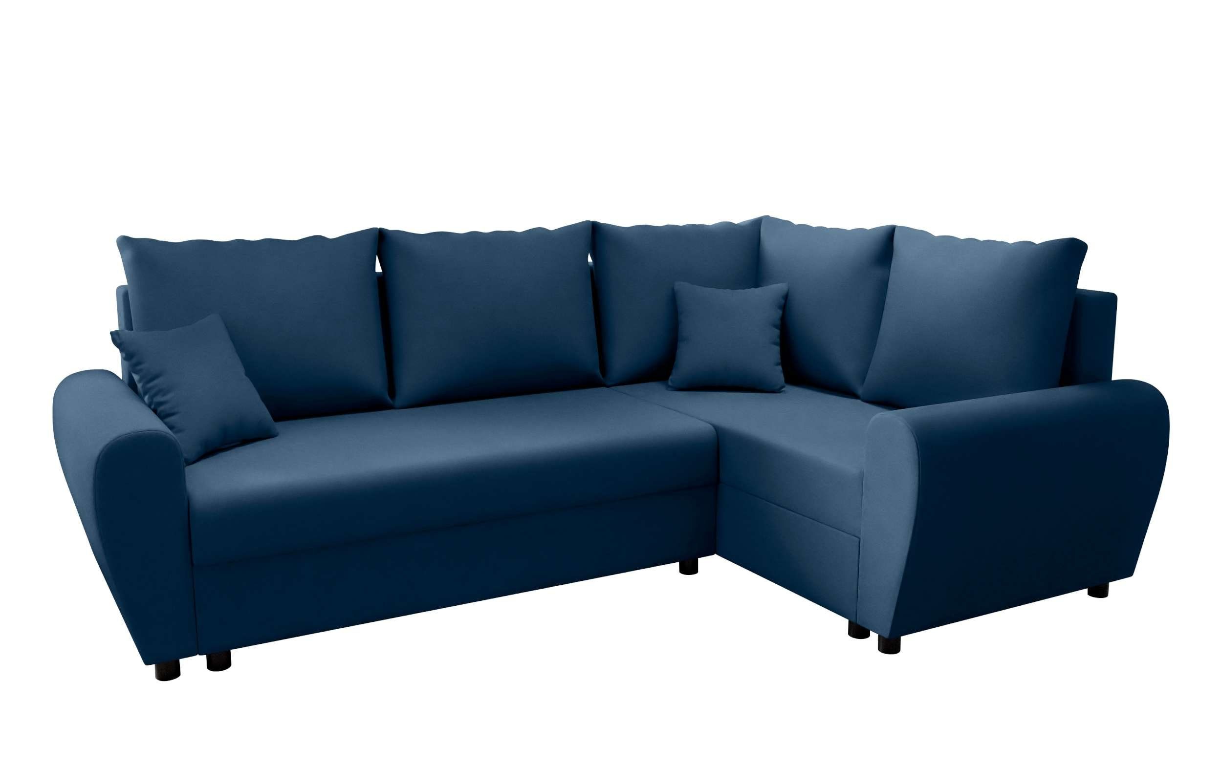Ecksofa L-Form, Bettkasten, mit Design mit Eckcouch, Stylefy Valence, Bettfunktion, Sofa, Modern Sitzkomfort,