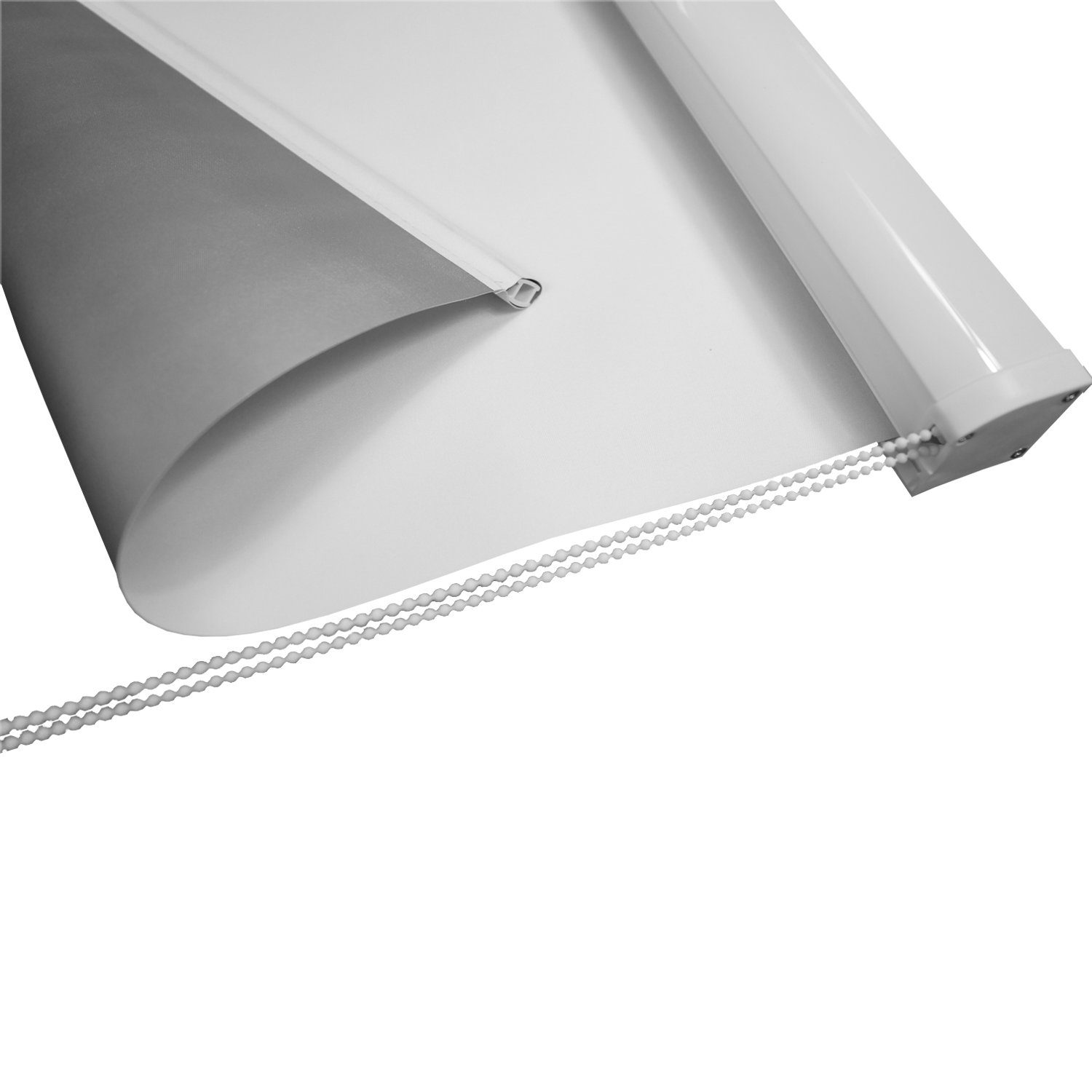 Rollo Thermorollo SolReflect K24, 60x175cm, Anthrazit, Verdunkelung, Sol Royal, ohne Bohren, Blackout Thermorollo seitliche Führungsschienen