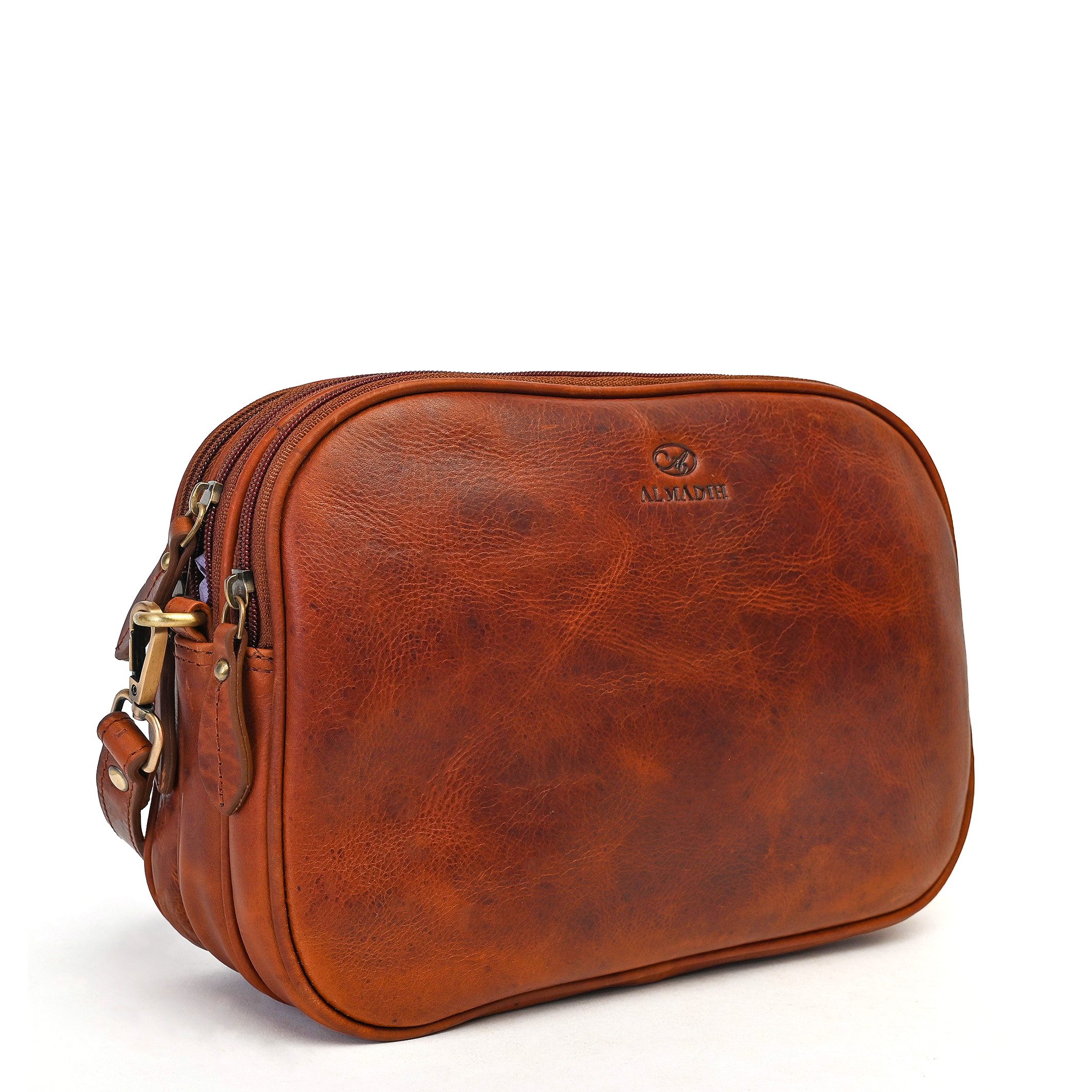 Schultertasche Leder Damentasche GEMMA Umhängetasche Ledertasche