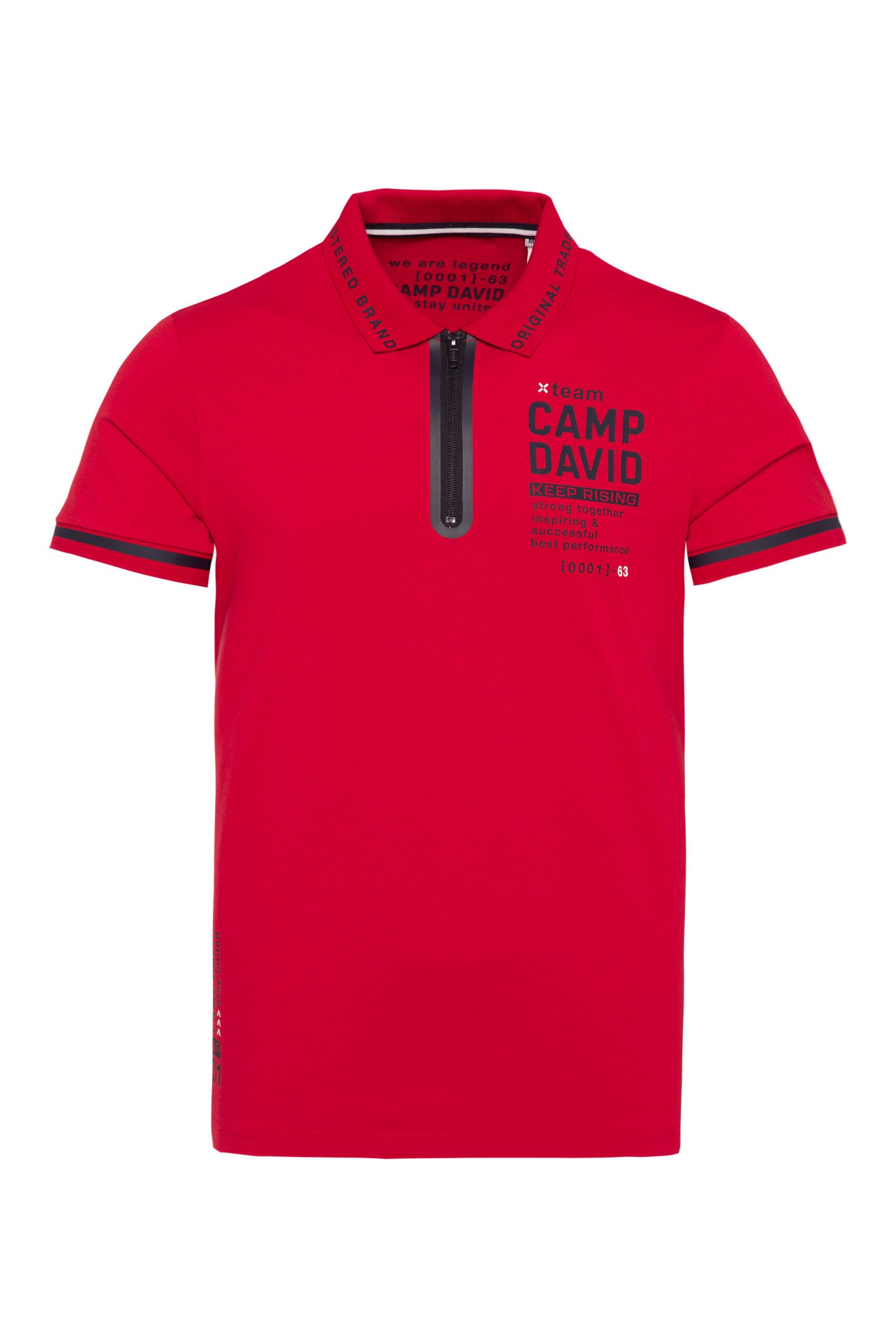 CAMP DAVID Poloshirt, mit Baumwolle günstig online kaufen