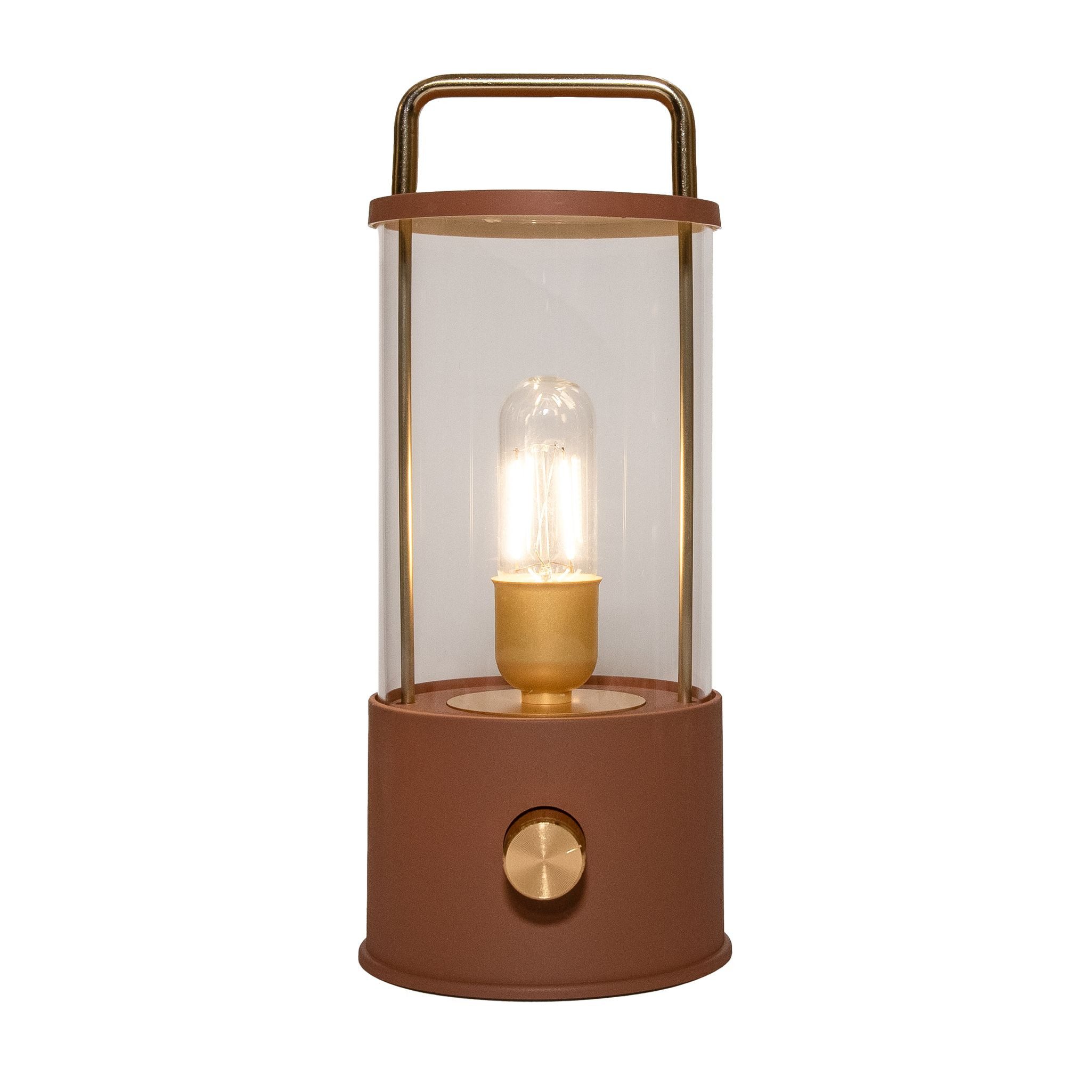 Coen Bakker Deco BV LED Außen-Tischleuchte Tischlampe Dimmbar Akku In-/Outdoor IP44, Stufenlos dimmbar, LED fest verbaut, Warmweiß