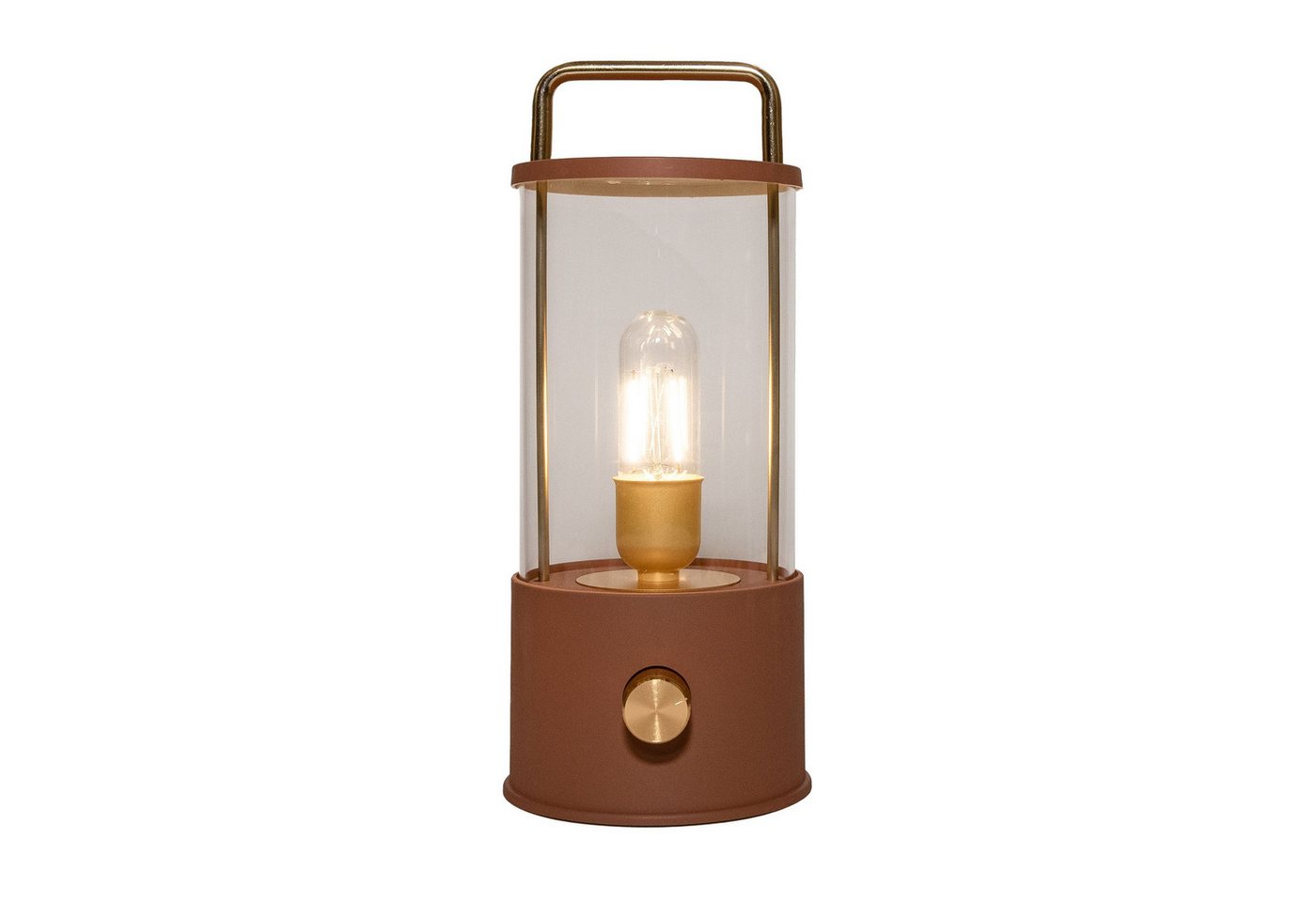 Coen Bakker Deco BV LED Außen-Tischleuchte Tischlampe Dimmbar Akku In-/Outdoor IP44, Stufenlos dimmbar, LED fest verbaut, Warmweiß