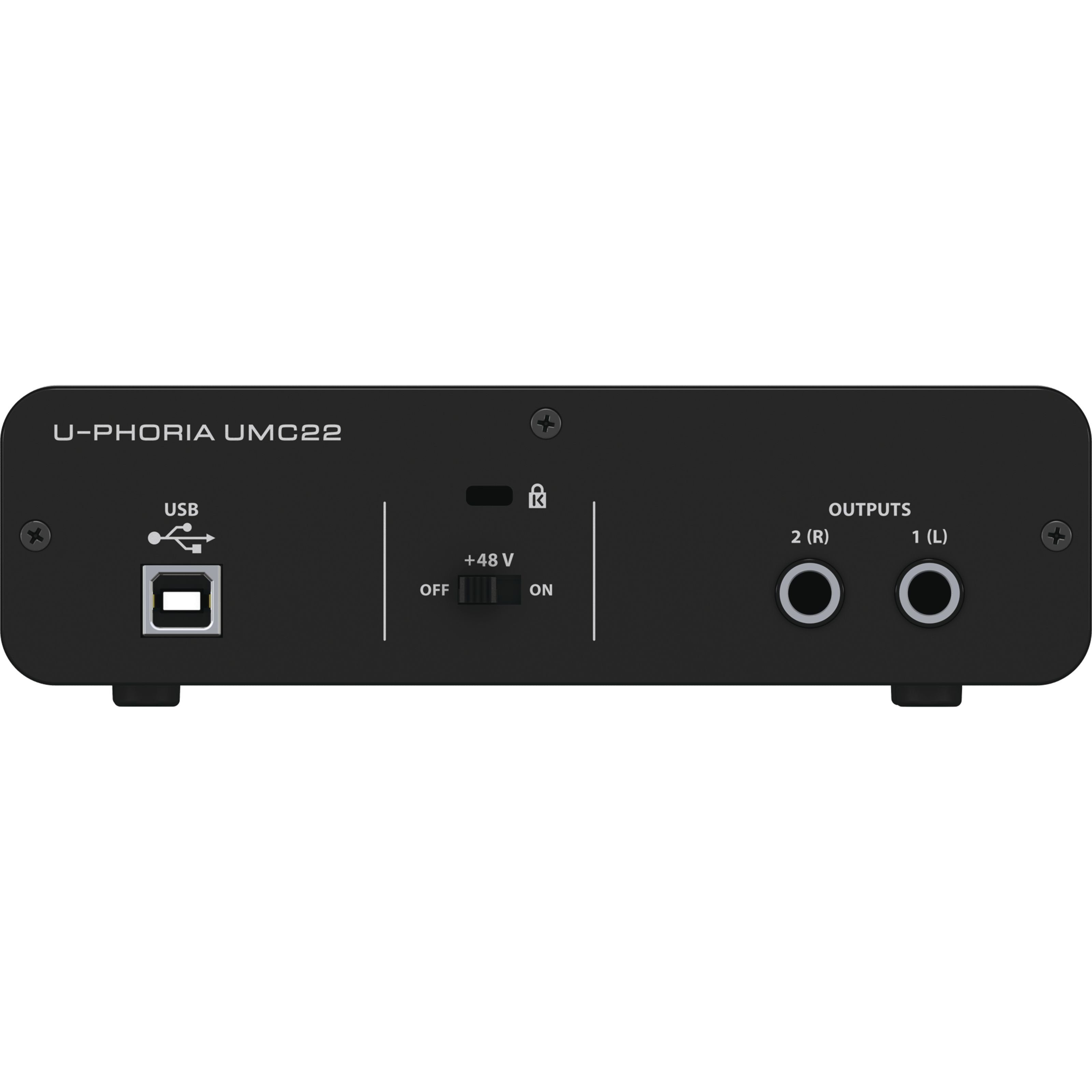 Behringer Digitales Aufnahmegerät (UMC22 U-Phoria - USB Interface) – Bild 4 von 5