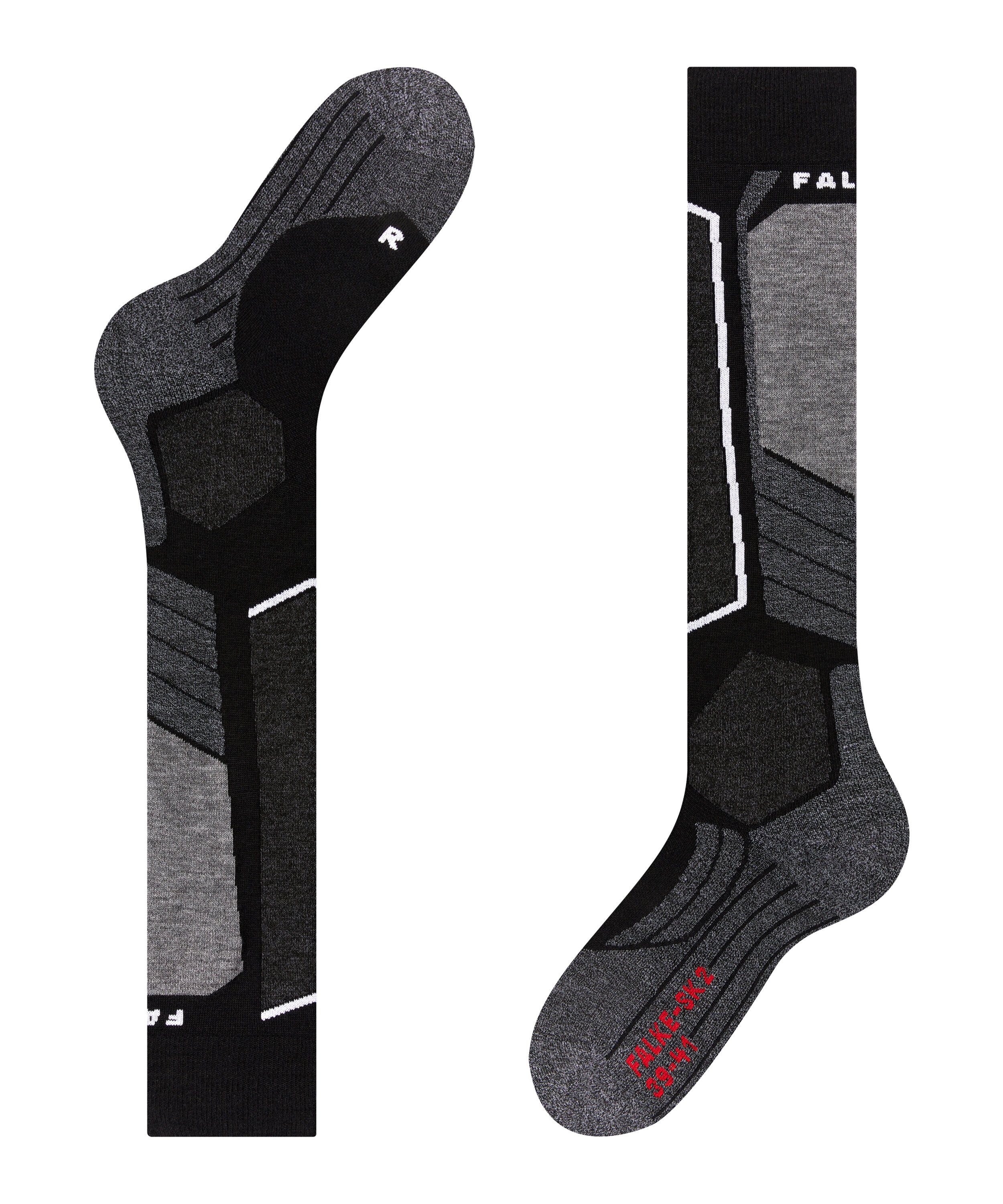 FALKE Skisocken SK2 Intermediate Kniestrümpfe (1-Paar) mit mittelstarker Polsterung für Komfort und Kontrolle