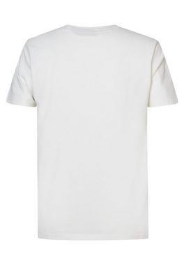 Petrol Industries T-Shirt Shirt T-Shirt mit Rundhalsausschnitt und Label (1-tlg)