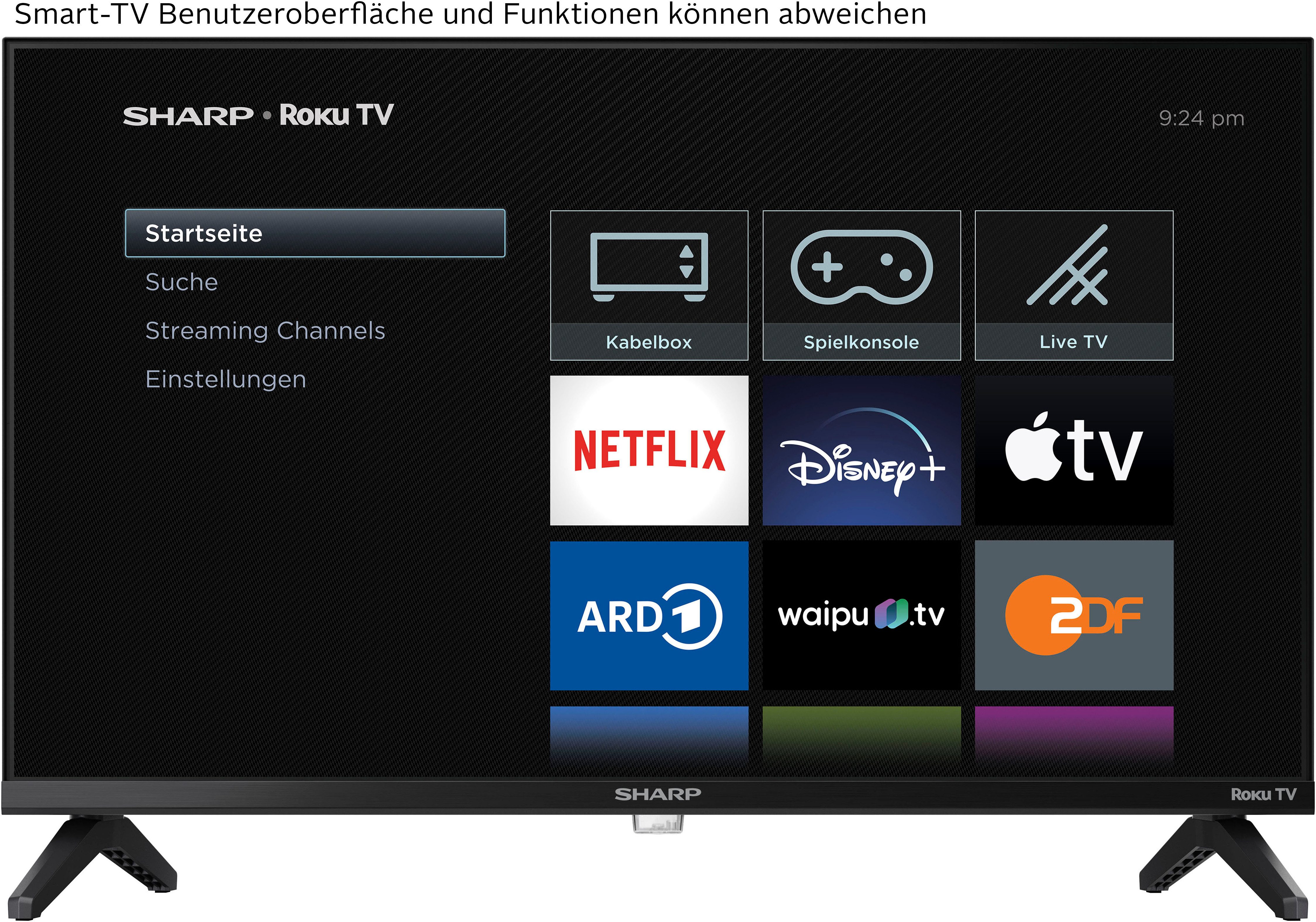 Sharp 1T-C24GDx LED-Fernseher (60 cm/24 Zoll, HD ready, Smart-TV) – Bild 3 von 5
