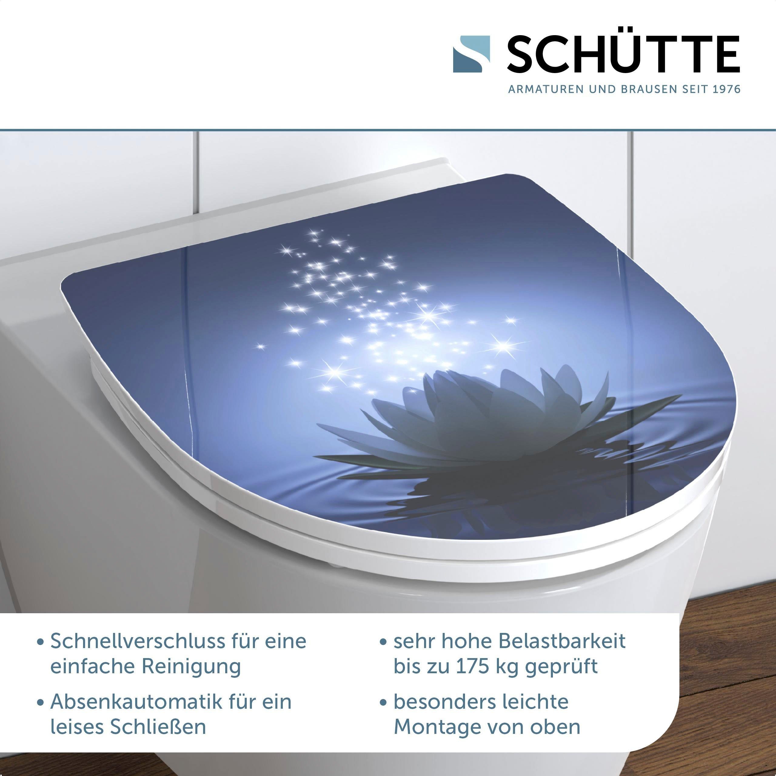 Schütte WC-Sitz Water Lily, Duroplast, mit günstig online kaufen
