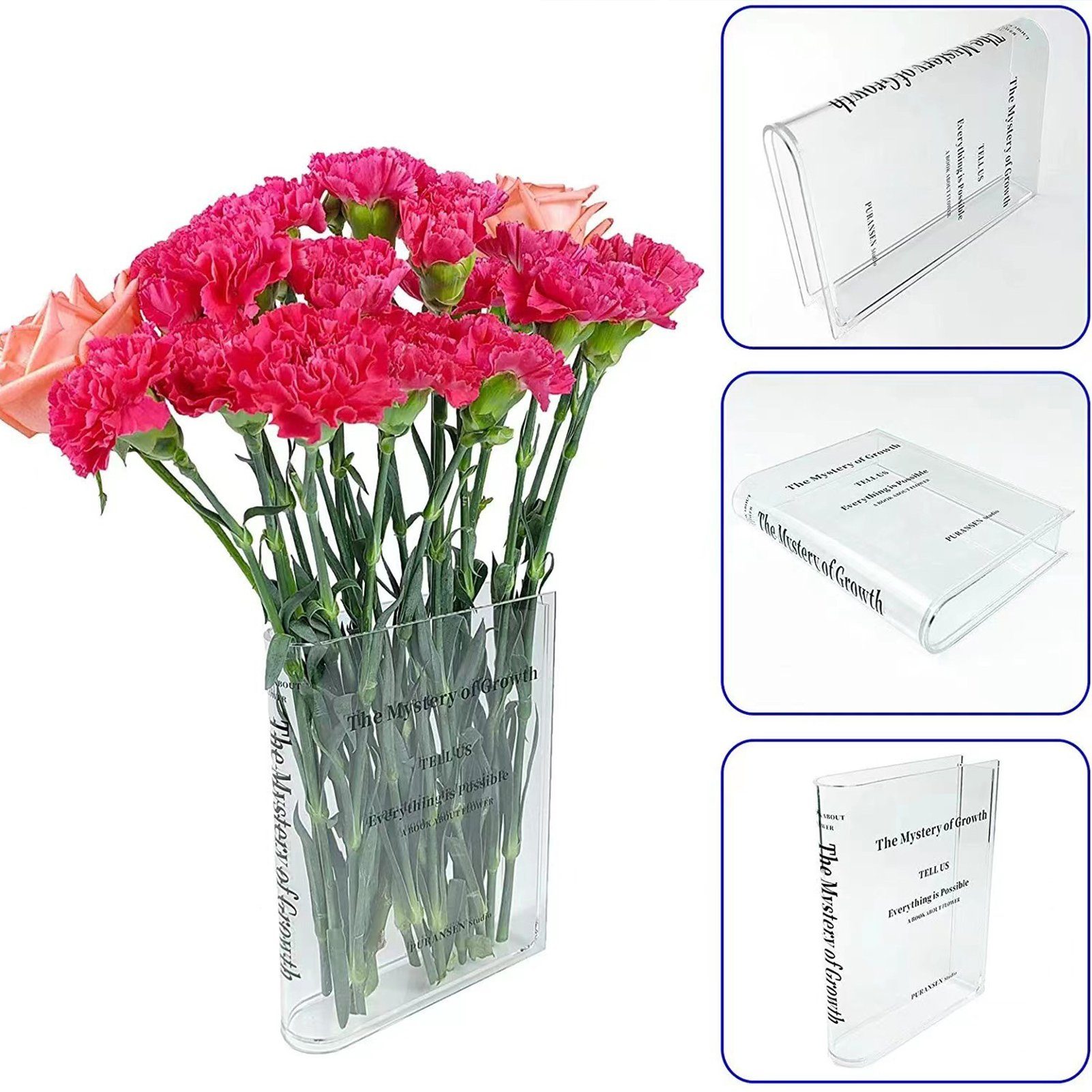 für Blumenkasten Transparenter Haushaltsgegenstände Rutaqian aus Blumenkasten Acryl
