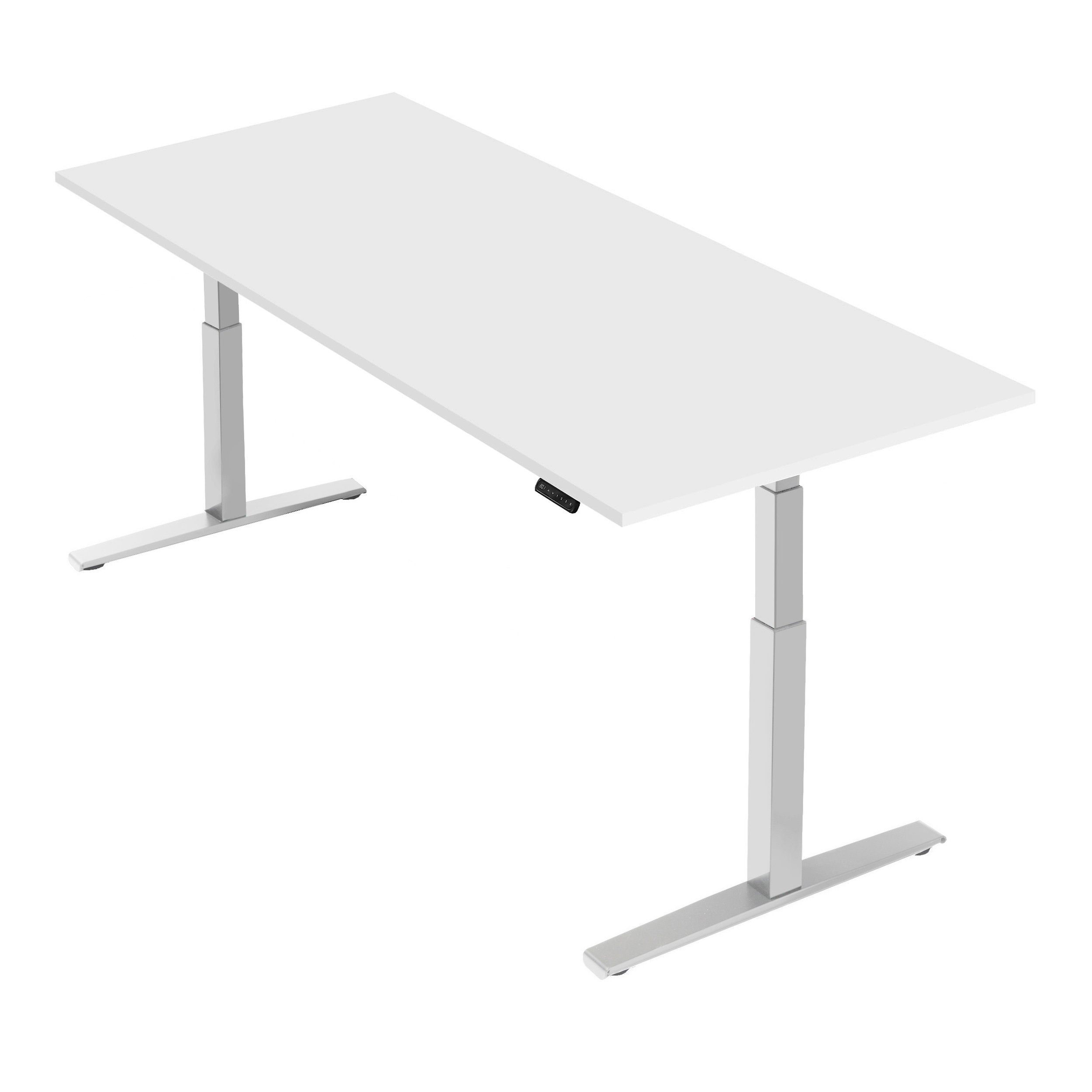 boho office® Schreibtisch Basic Line, Weiß günstig online kaufen