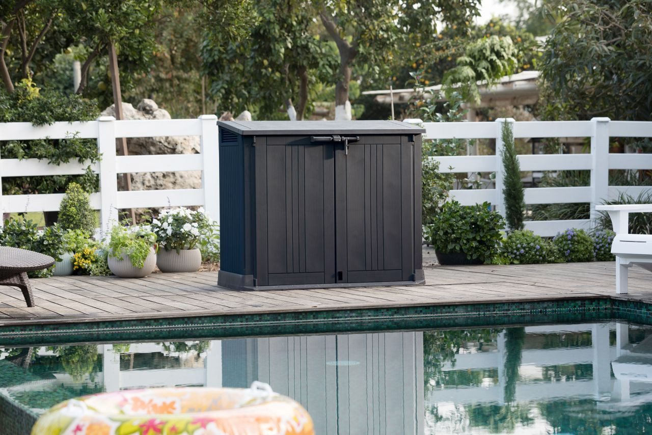 Keter Gartenbox Keter Aufbewahrungsbox Store It Out Prime 132 x – Bild 4 von 5