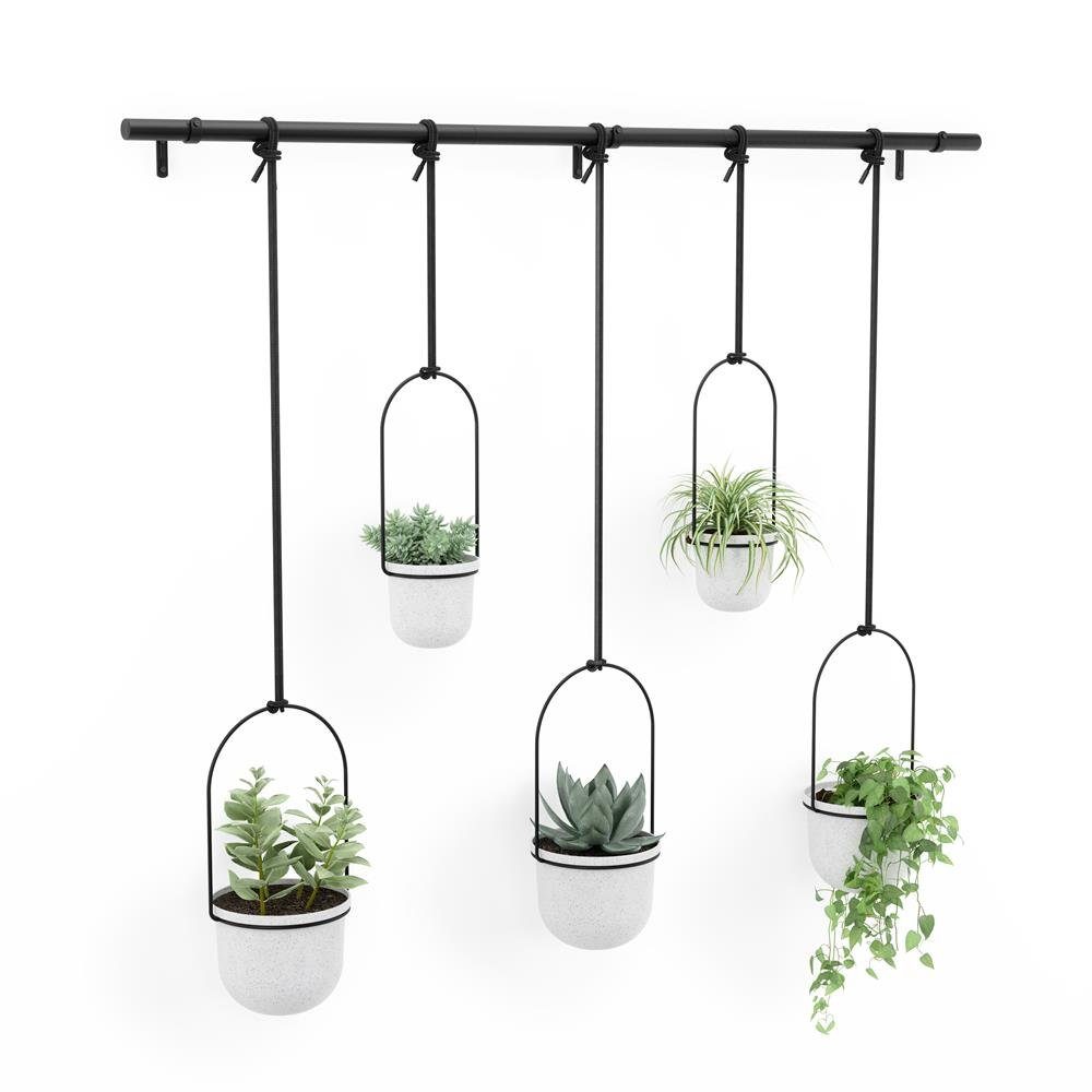 Umbra Blumentopf Triflora 5 Hängeblumentopf Weiß günstig online kaufen