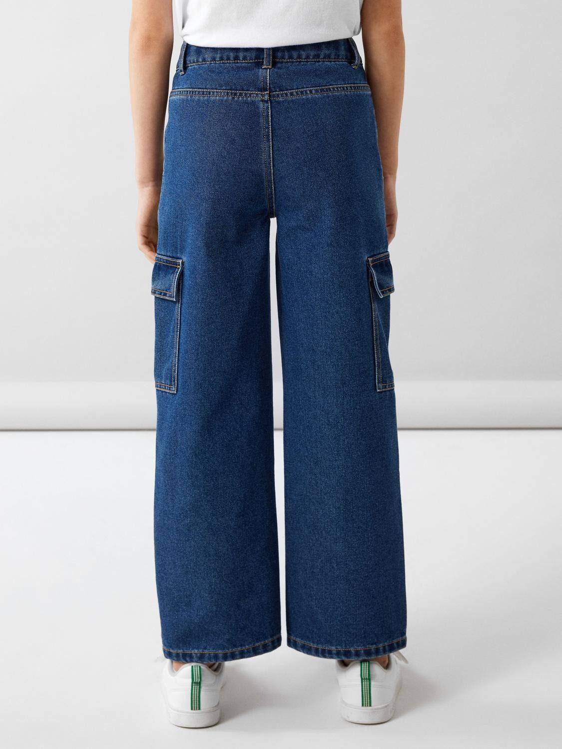 Name It Weite Jeans NKFROSE HW WIDE CARGO JEANS 6190-BS NOOS