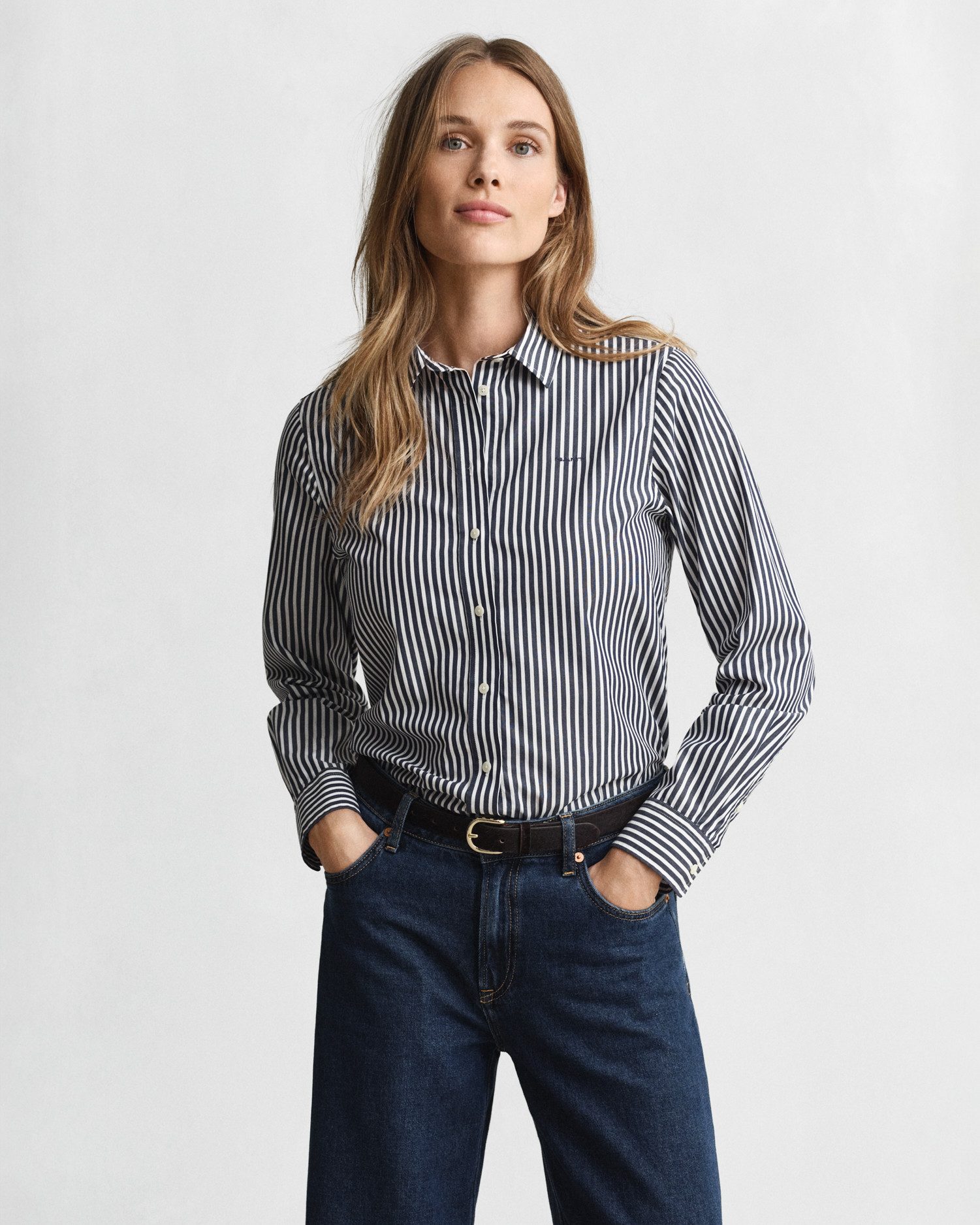 Gant Hemdbluse REG POPLIN STRIPED SHIRT günstig online kaufen