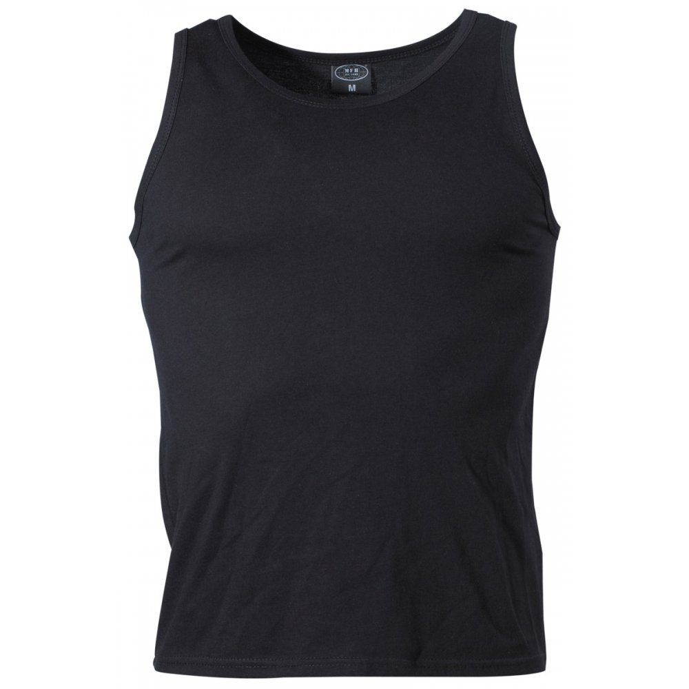 MFH Tanktop US Tank-Top, schwarz, 160g/m² - XXL 170 g/m²