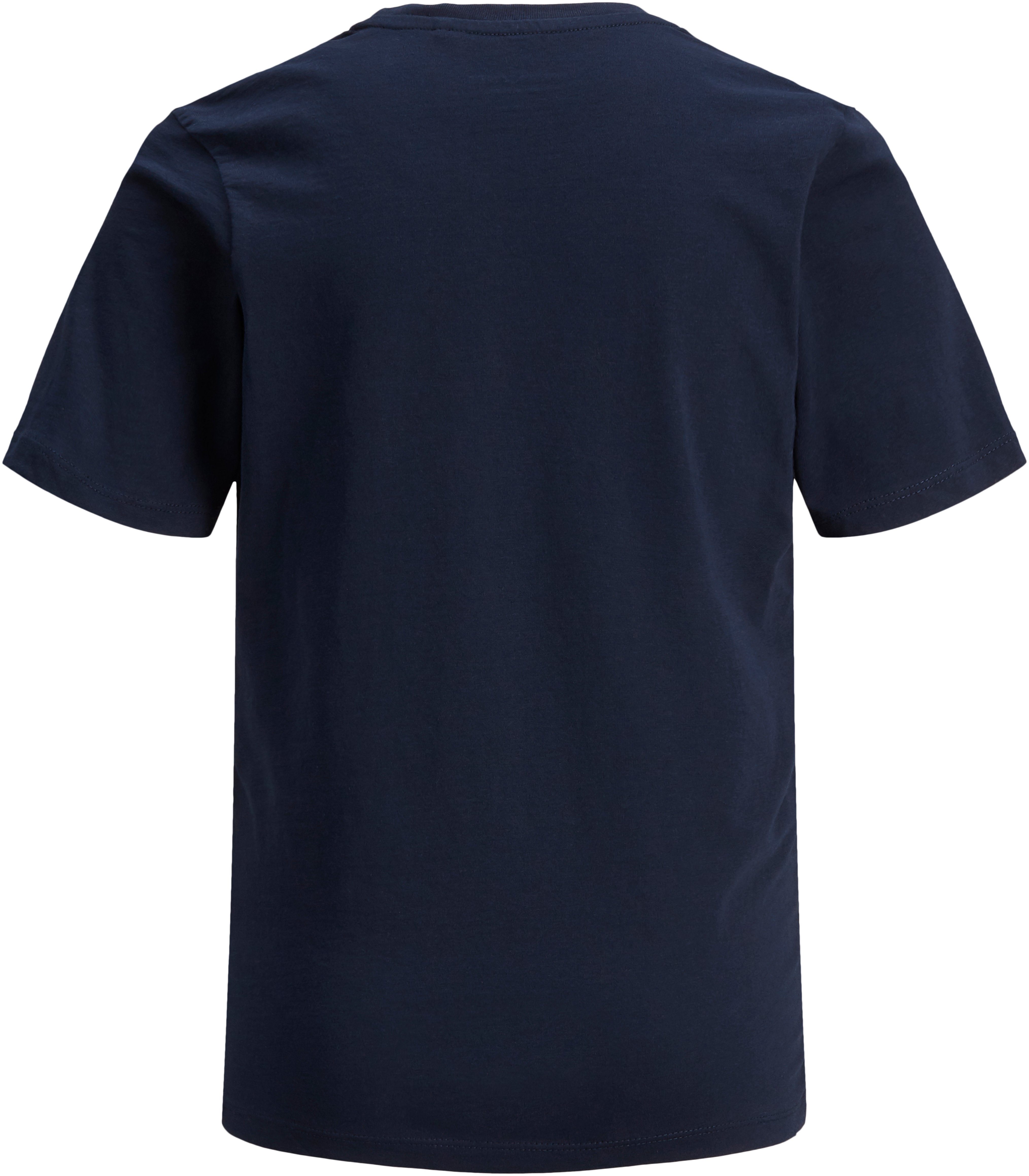 Jack & Jones Junior T-Shirt navy Print blazer/Large