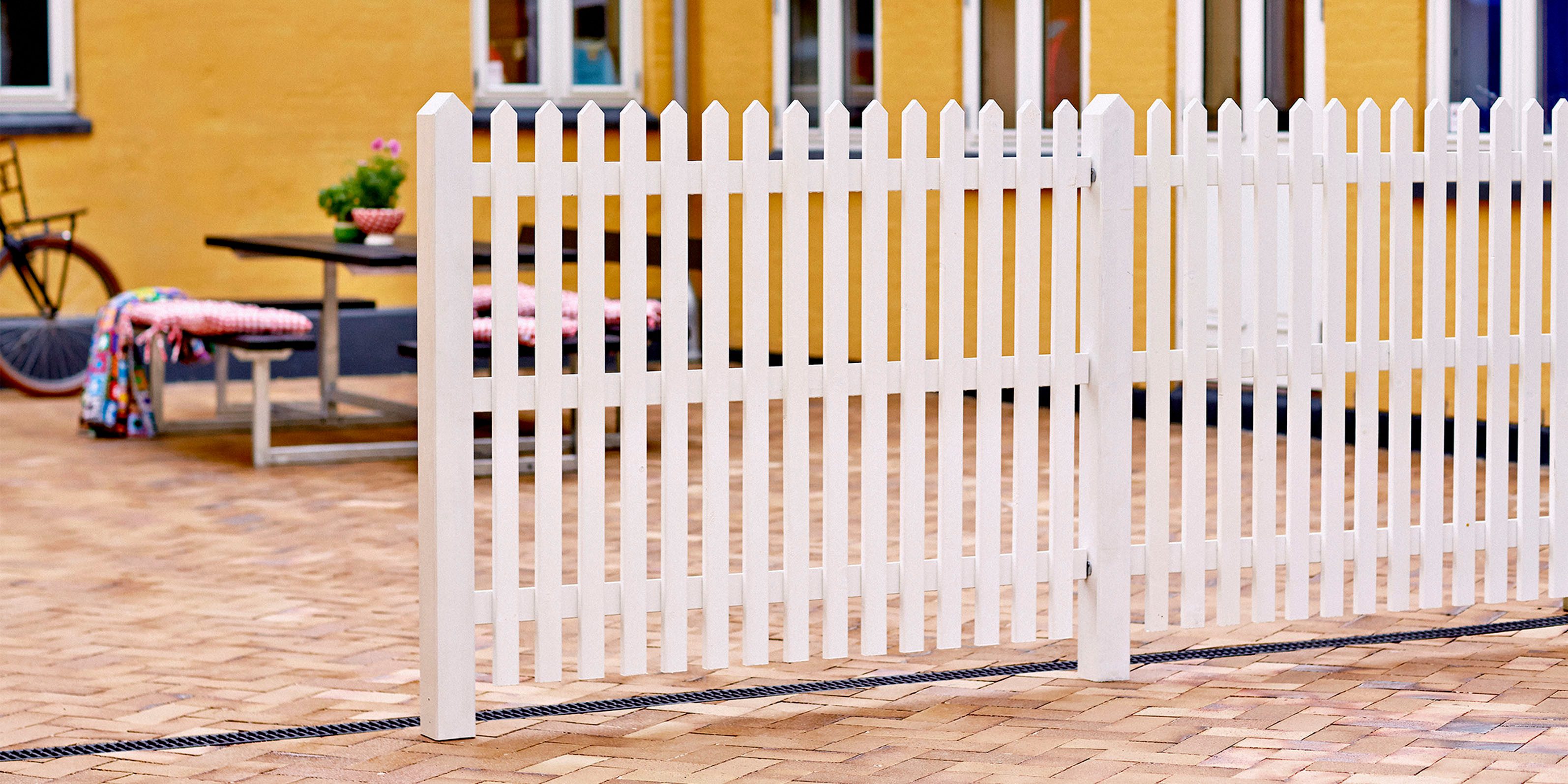 Thumbnail - PLUS Gartenzaun Skagen, (Set), Höhe: 80 und 120 cm, Gesamtlänge: 4,78 bis 23,62 m, zum Einbetonieren