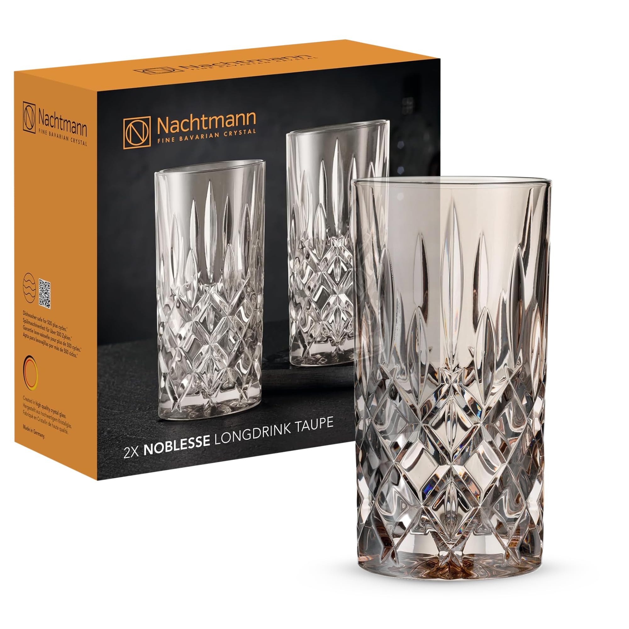 Longdrinkglas Noblesse Colors Longdrinkgläser 395 ml 2er Set