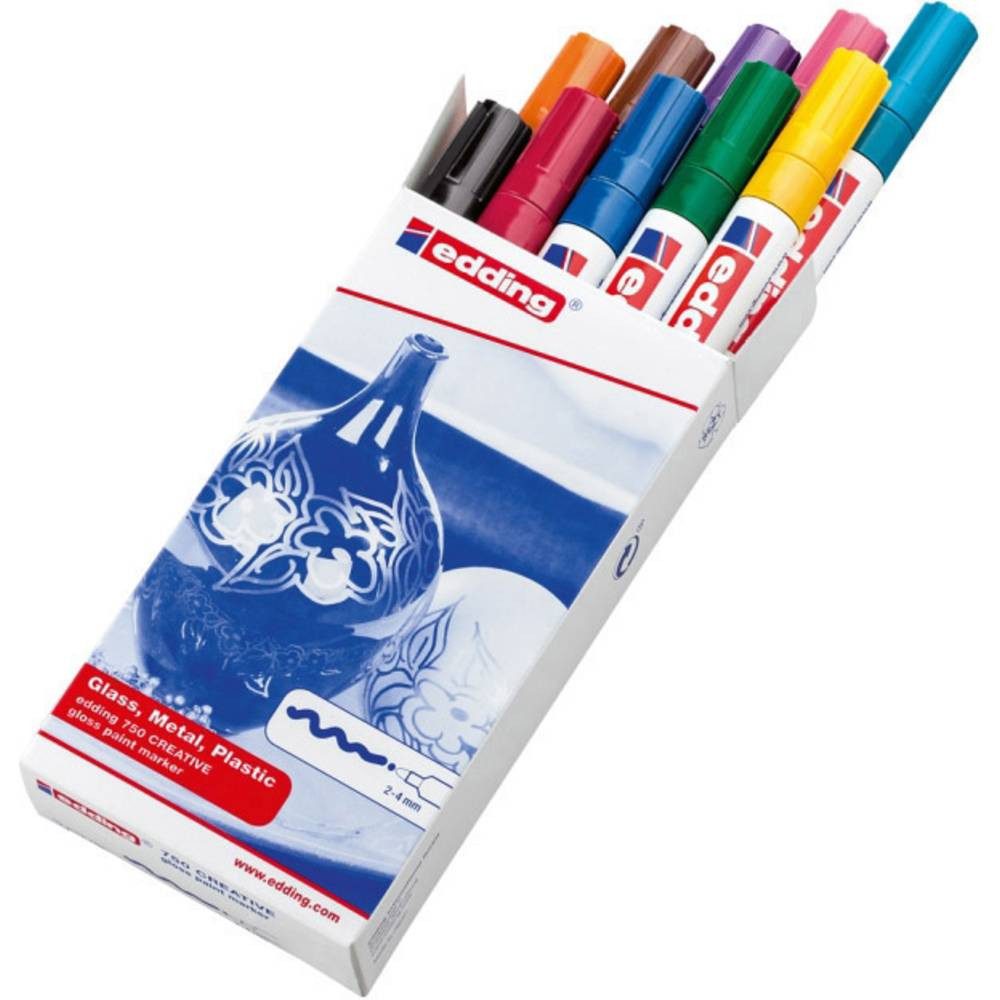 edding Lackmarker Paintmarker Set 1 dick 4-750-9-999
