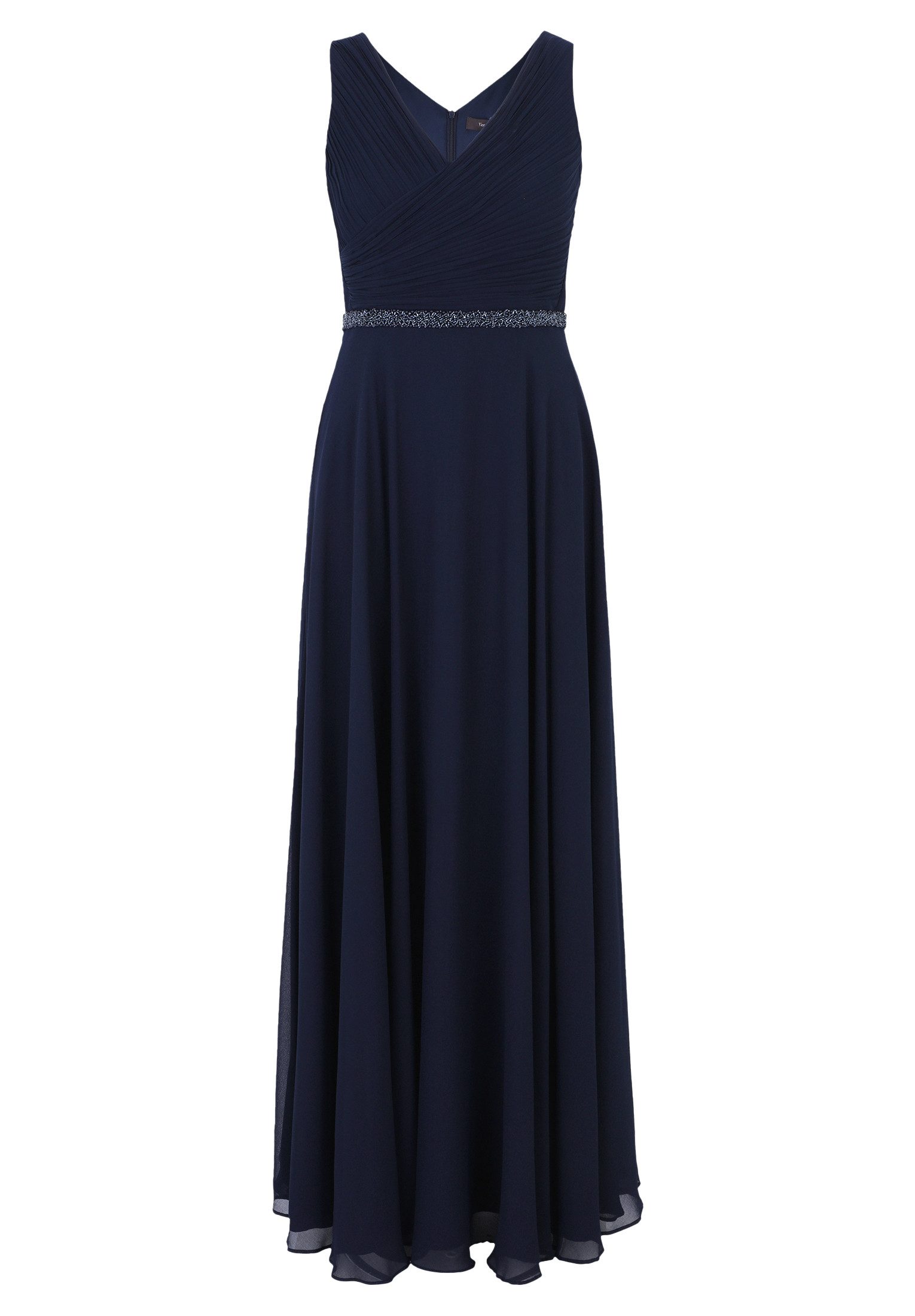 Vera Mont Abendkleid Damen mit Plissee Dekoelemente