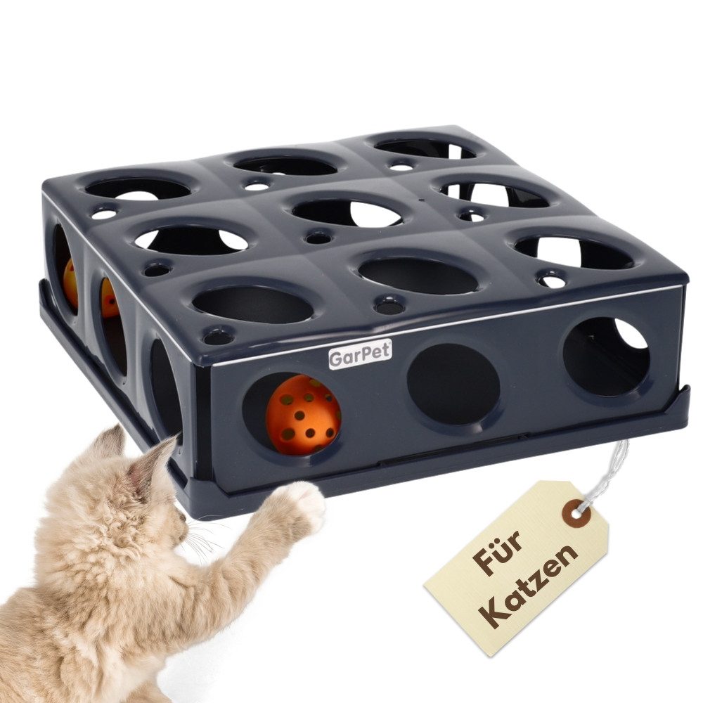 GarPet Tier-Intelligenzspielzeug Katzenspielzeug Ball Selbstbeschäftigung Interaktives Katzenspielzeug