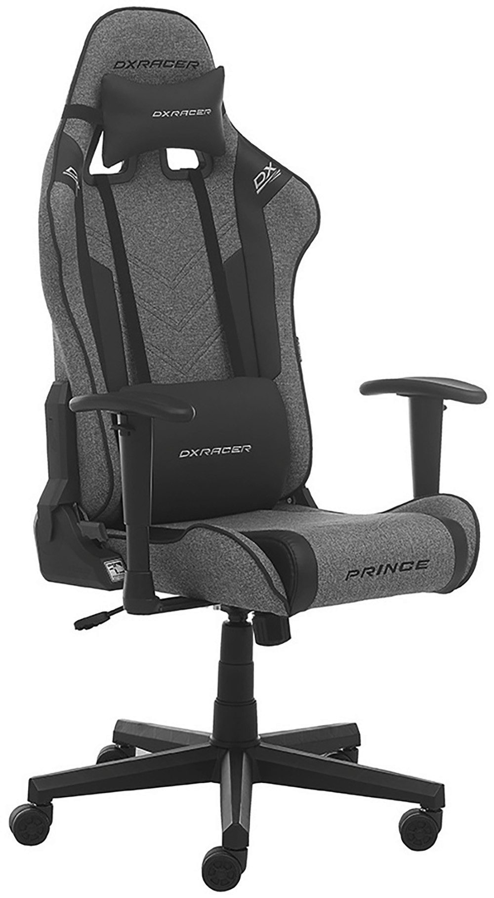 MCA furniture Gaming-Stuhl DX Racer Prince Gamingchair (Set, 1 St), Gaming,Racing,Design,Lordose,Kissen,Armlehne,drehbar,verstellbar