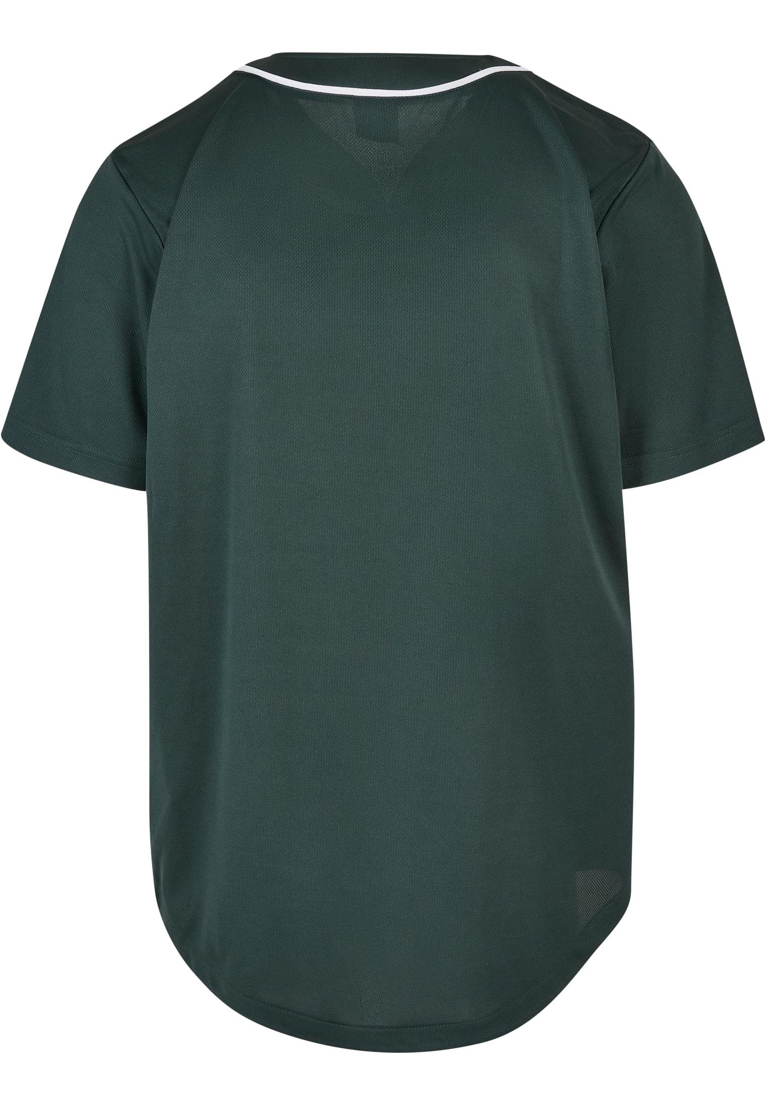 CLASSICS Jersey Mesh URBAN bottlegreen/white Herren (1-tlg) Baseball T-Shirt