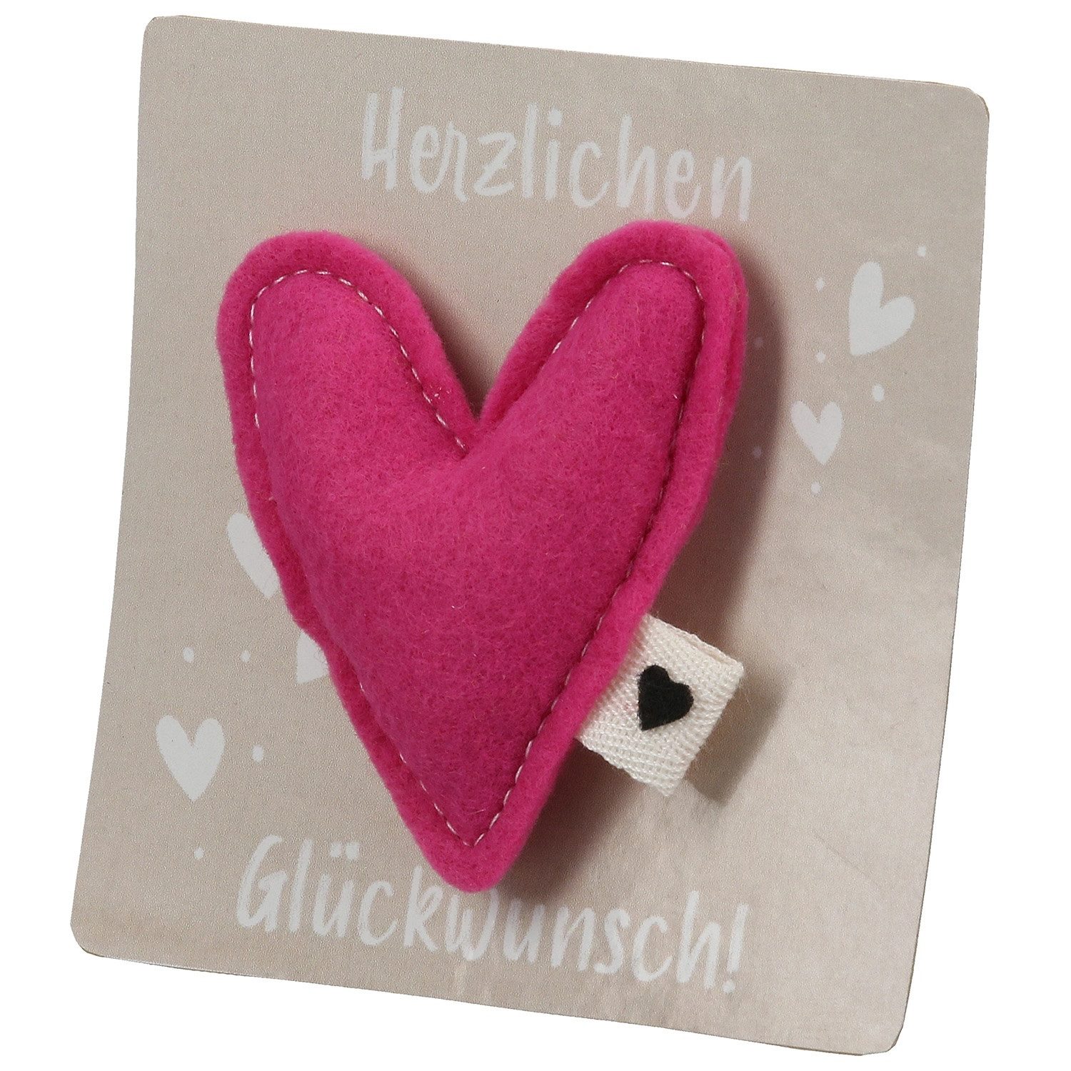 LK Trend & Style Magnet für Kühlschrank, Regal, magnetische Oberfläche (wertige Haptik und charmante Optik., Deko-Idee oder herzliche Aufmerksamkeit), Aus Filz gefertigt und mit einer weichen Baumwoll-Füllung versehen
