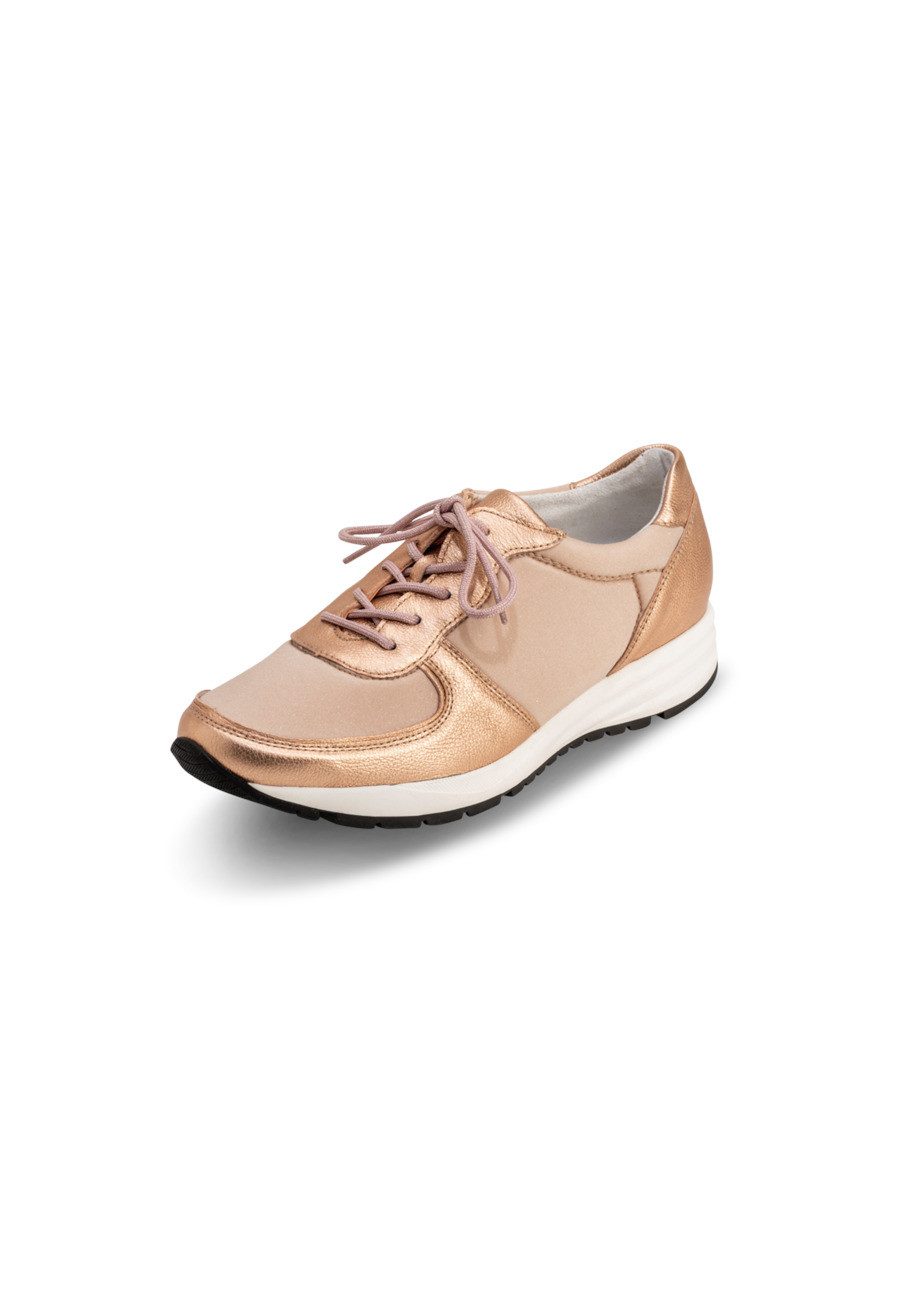 Damenschuhe Sneaker Leder/Stretch Sneaker