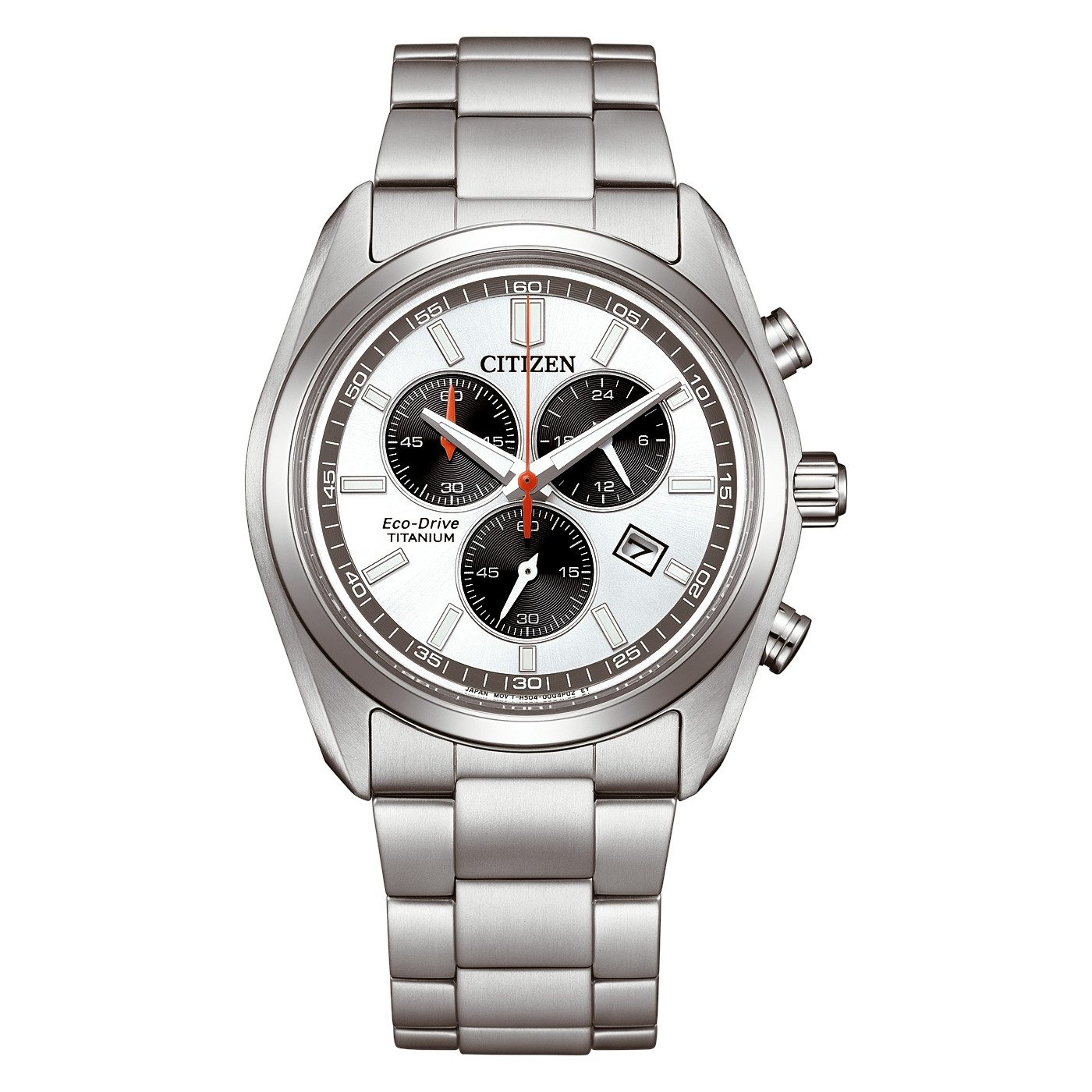 Citizen Chronograph AT2590-59A, Armbanduhr, Solar, Herrenuhr, analog, Big Date, Stoppfunktion