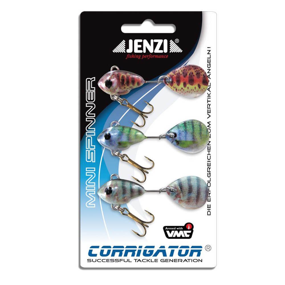 Kunstköder Jenzi Corrigator Mini Spinner Pack 12g 3Stk