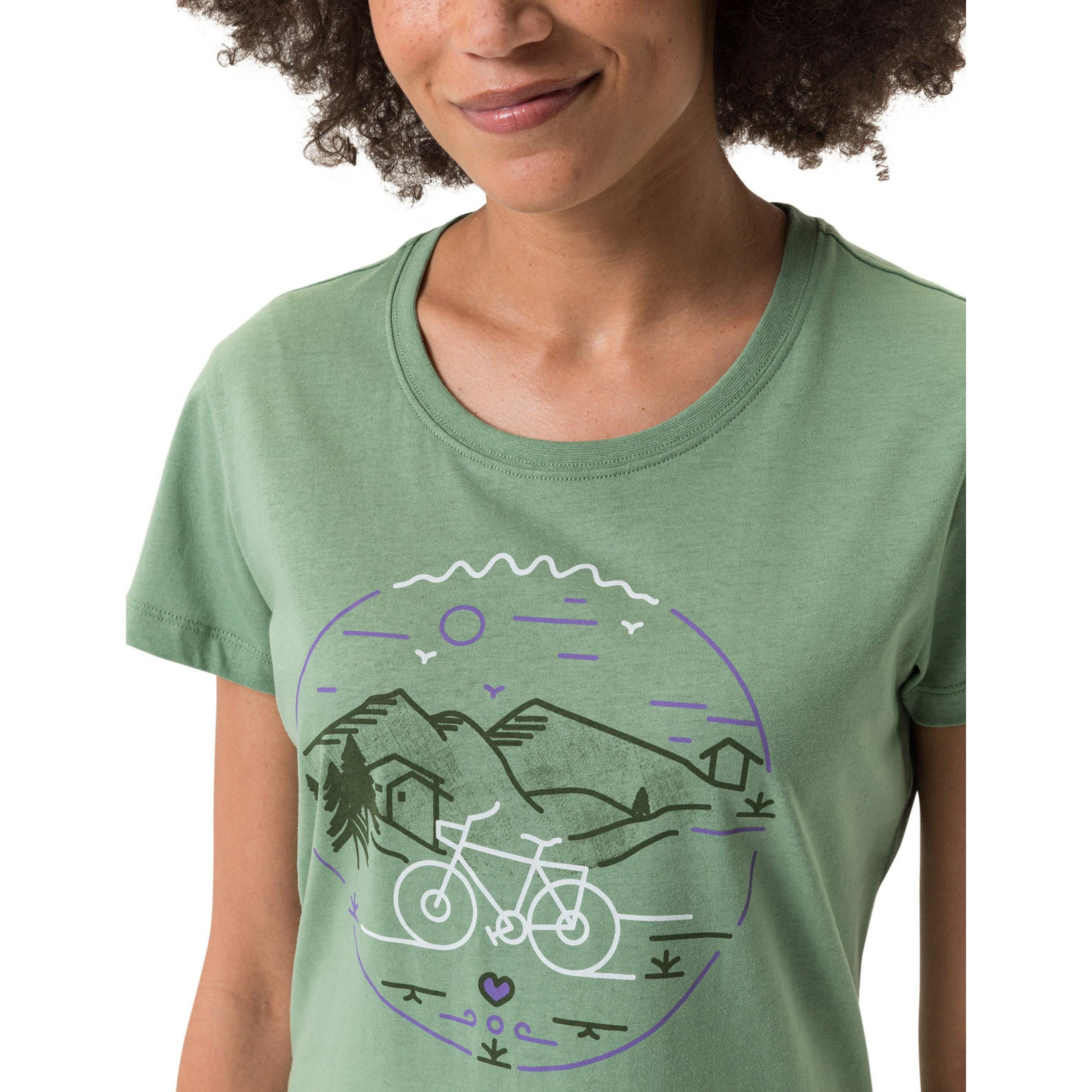 Cyclist green willow V Funktionsshirt VAUDE