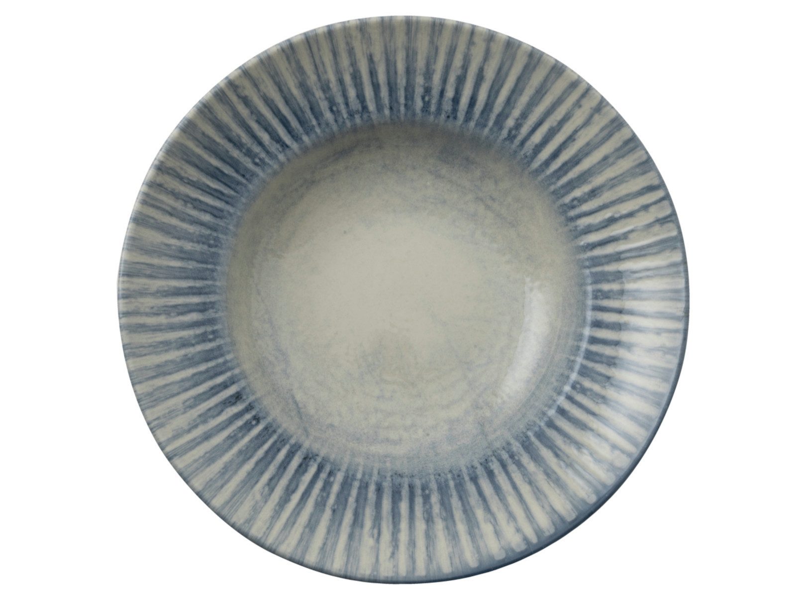 Rosenthal Pastateller Arthur Krupp Stoneware Sunlight Blue Pastateller 27cm