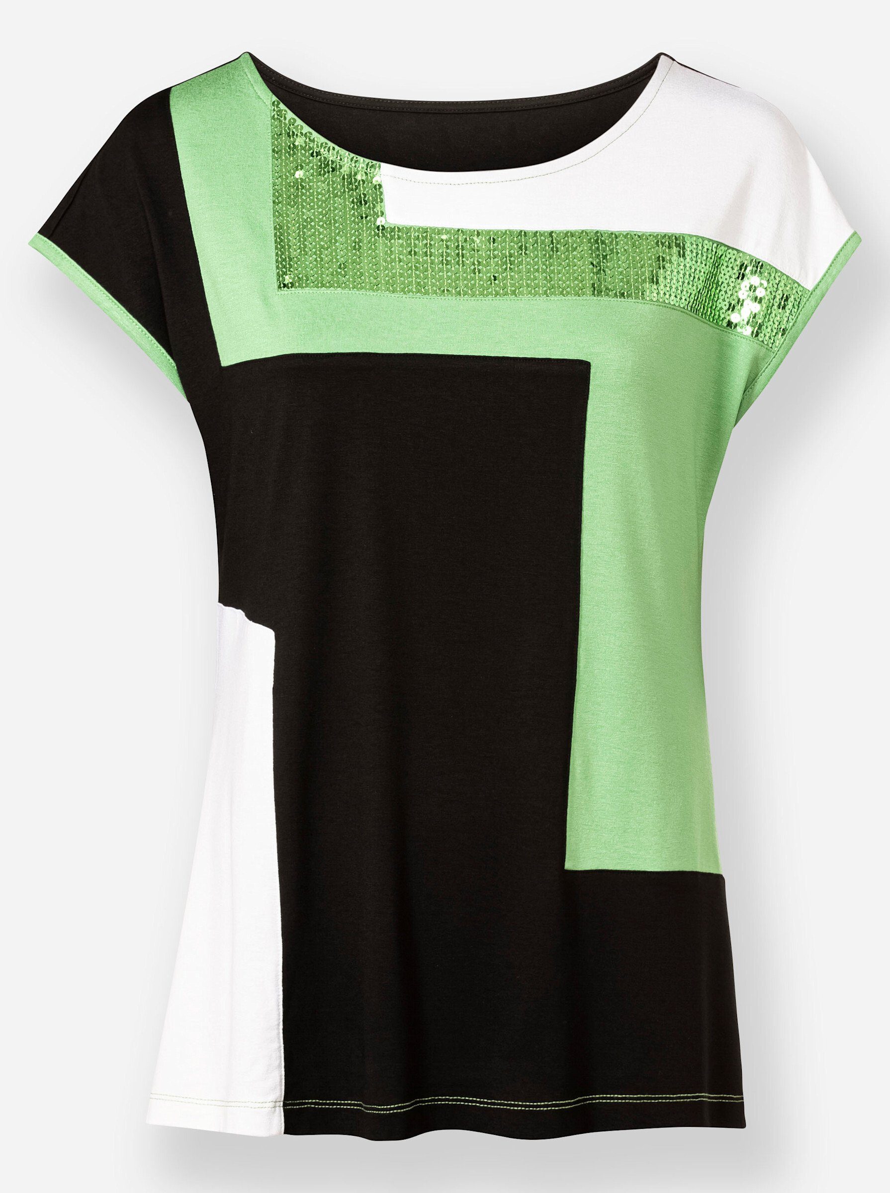 Witt T-Shirt Patchshirt Kurzarm