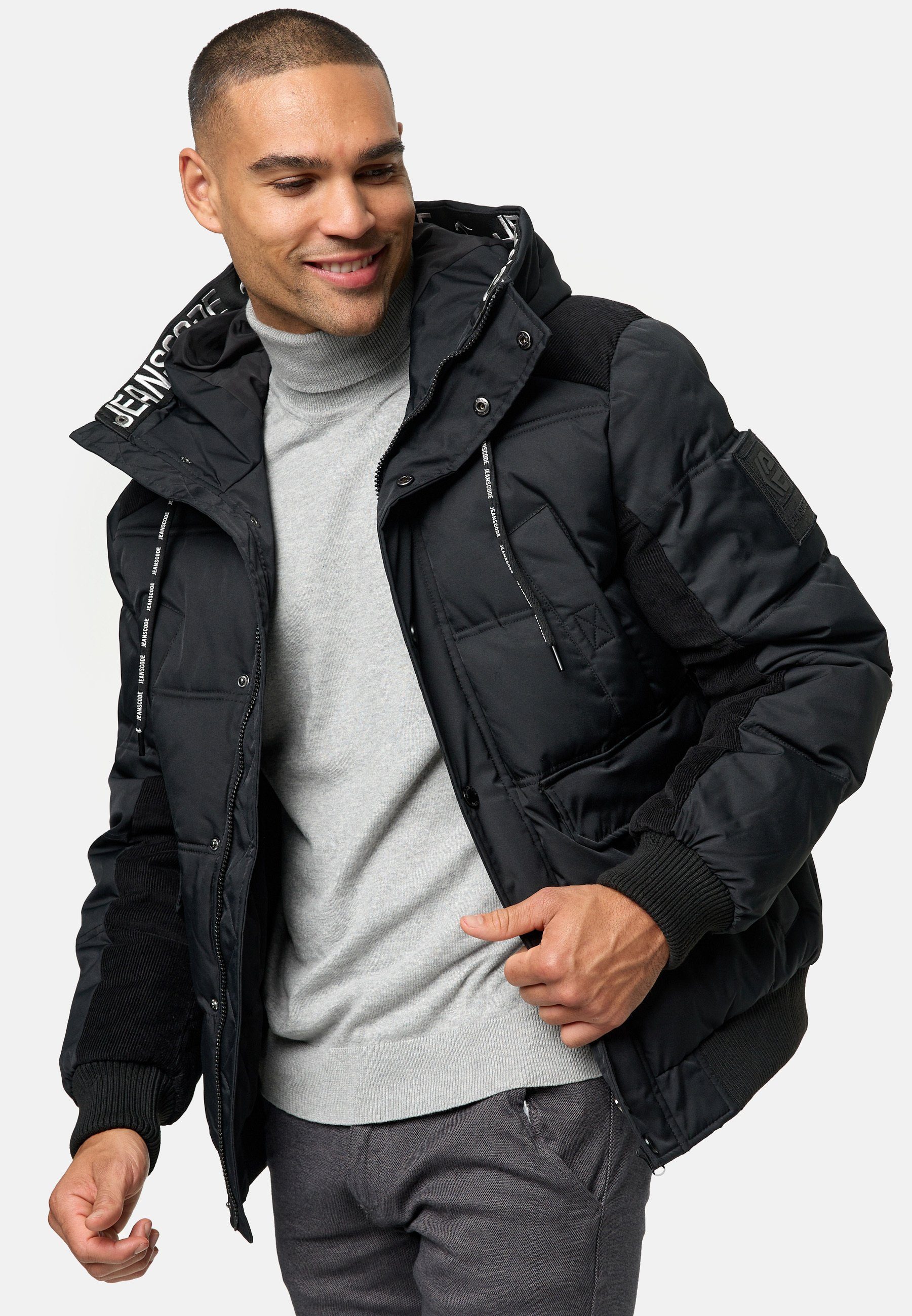 INDICODE Winterjacke Herren INJakobe Jacke Winter Herrenjacke – Bild 4 von 5
