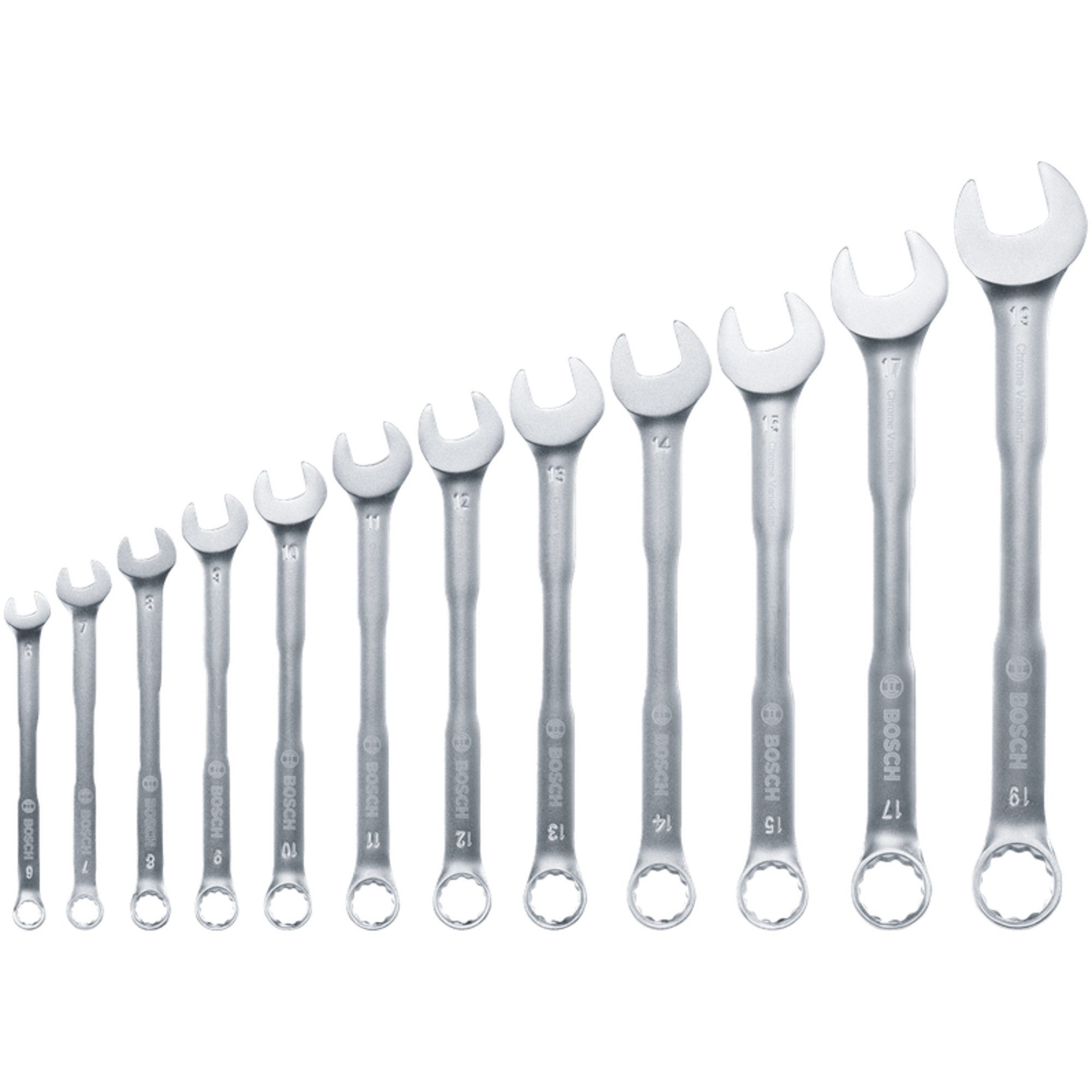 Bosch Professional Steckschlüssel Bosch Heimwerken & Garten Ring-/Maulschlüssel Set