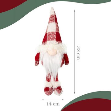 Lemodo Wichtel stehender Weihnachtswichtel aus Stoff, versch. Größen (1 St)
