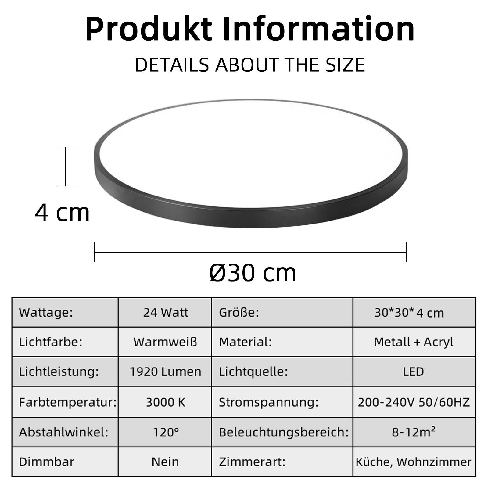 style home LED Deckenleuchte Deckenlampe aus günstig online kaufen