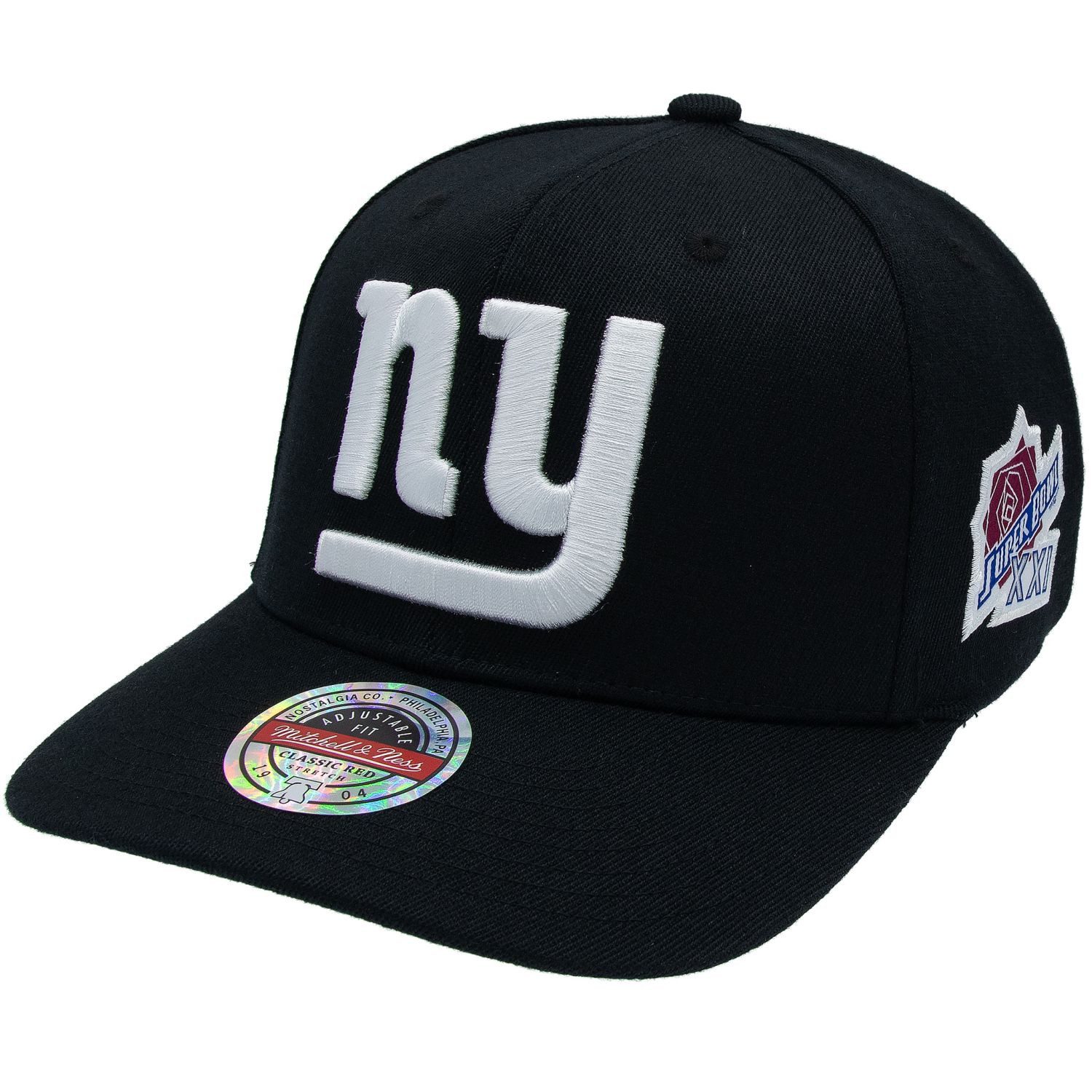 Mitchell & Ness Snapback Cap Stretch Classic Red New York Giants