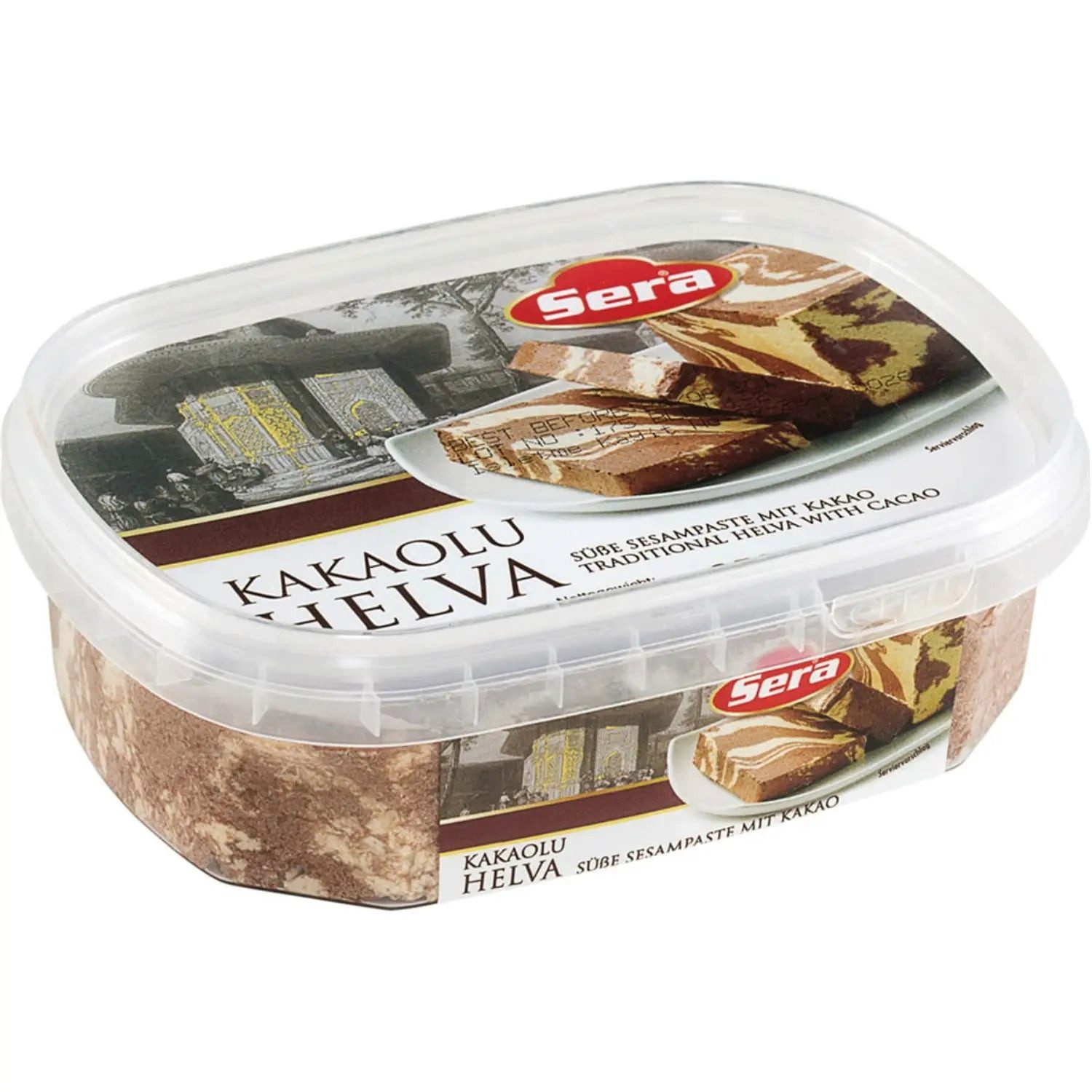 SERA FOOD Kerne Sera Helva, 1 x 700,00 g, Marmorierte Sesampaste für Schokoliebhaber
