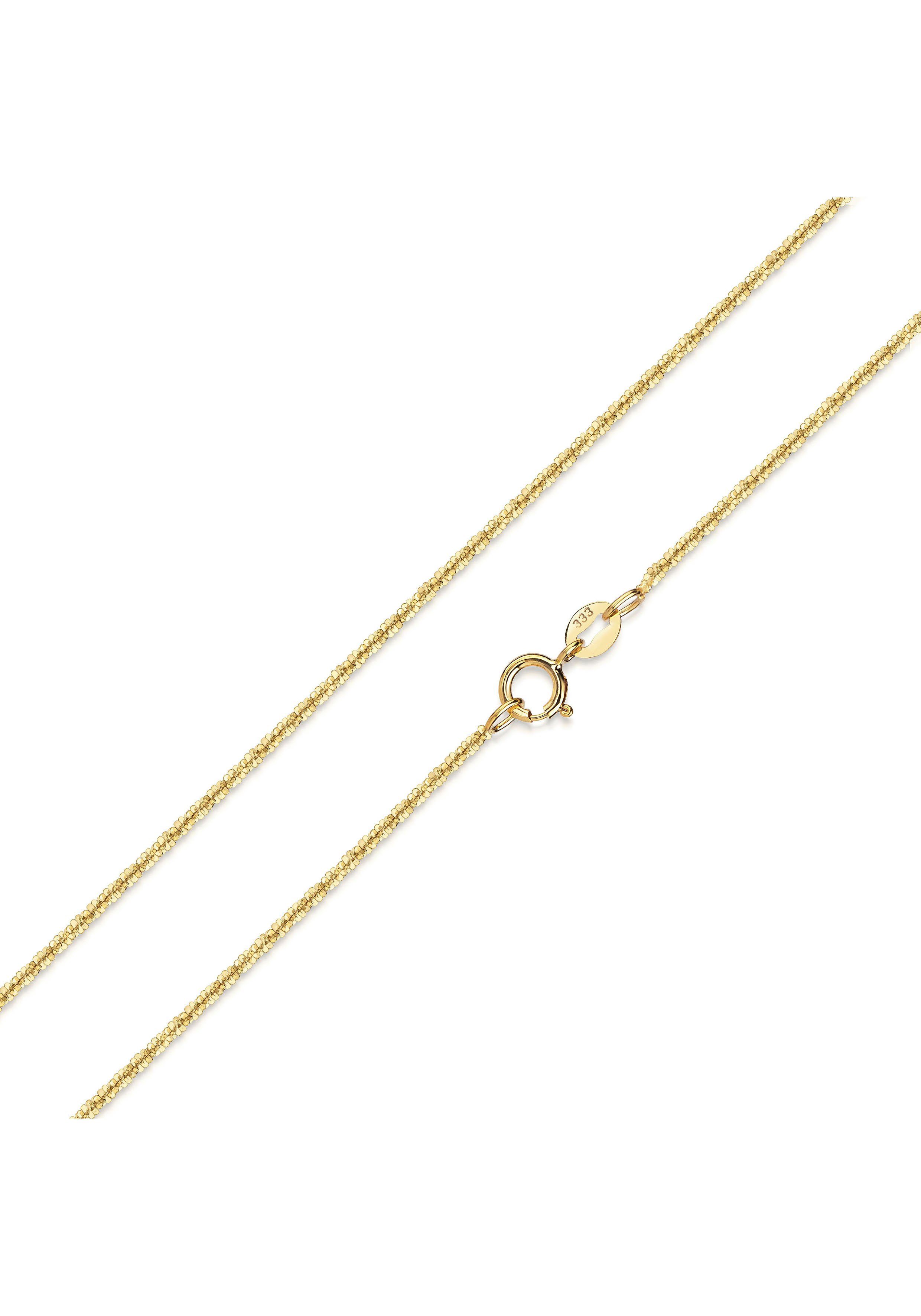 Goldkette Schmuck Geschenk Gold 333 Criss-Crosskette, ca. 1,2 mm breit